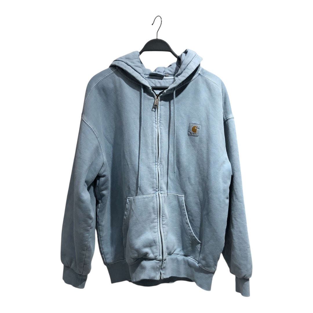 CARHARTT WIP(WORK IN PROGRESS)/Zip Up Hoodie/L/Cotton/BLU/ view 1