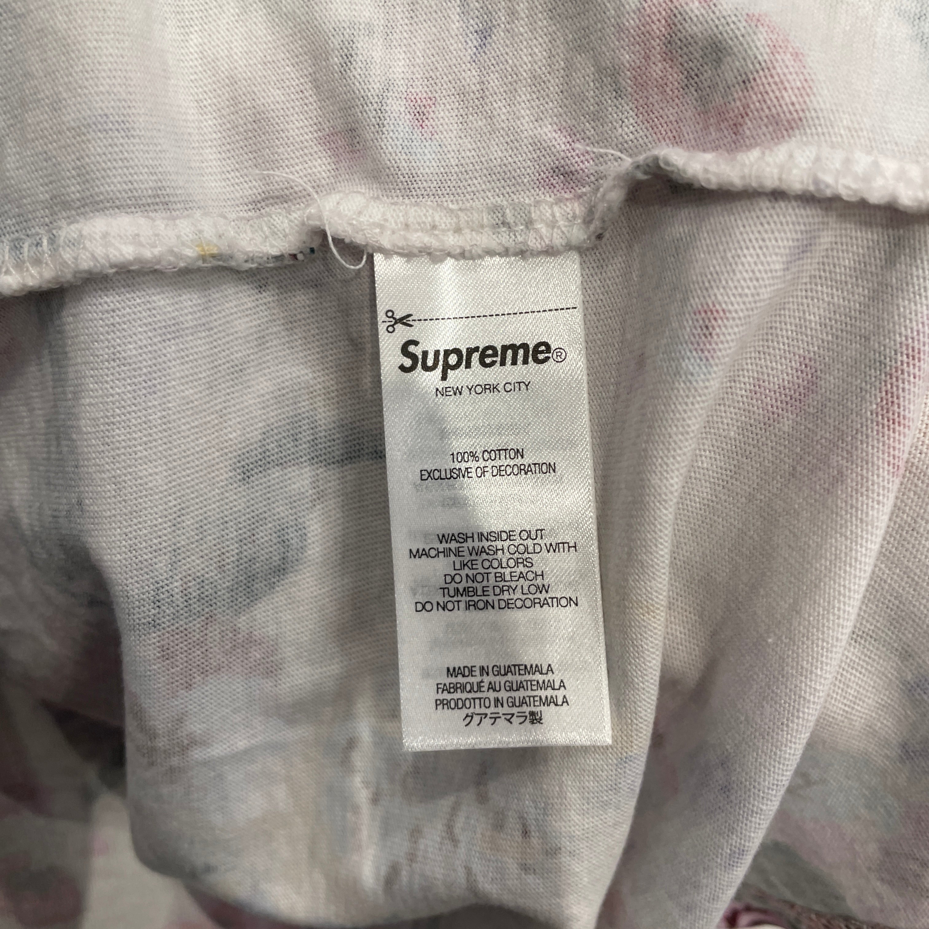 Supreme/T-Shirt/L/Cotton/MLT/Floral Pattern/FLORAL view 4