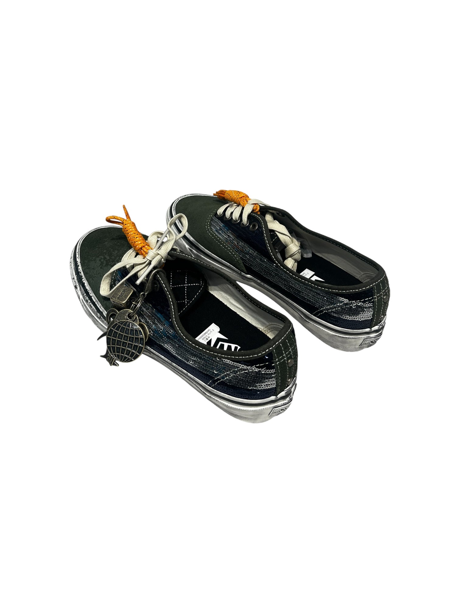 VANS/Low-Sneakers/US 7.5/Cotton/GRN/La Habanna sequin view 5