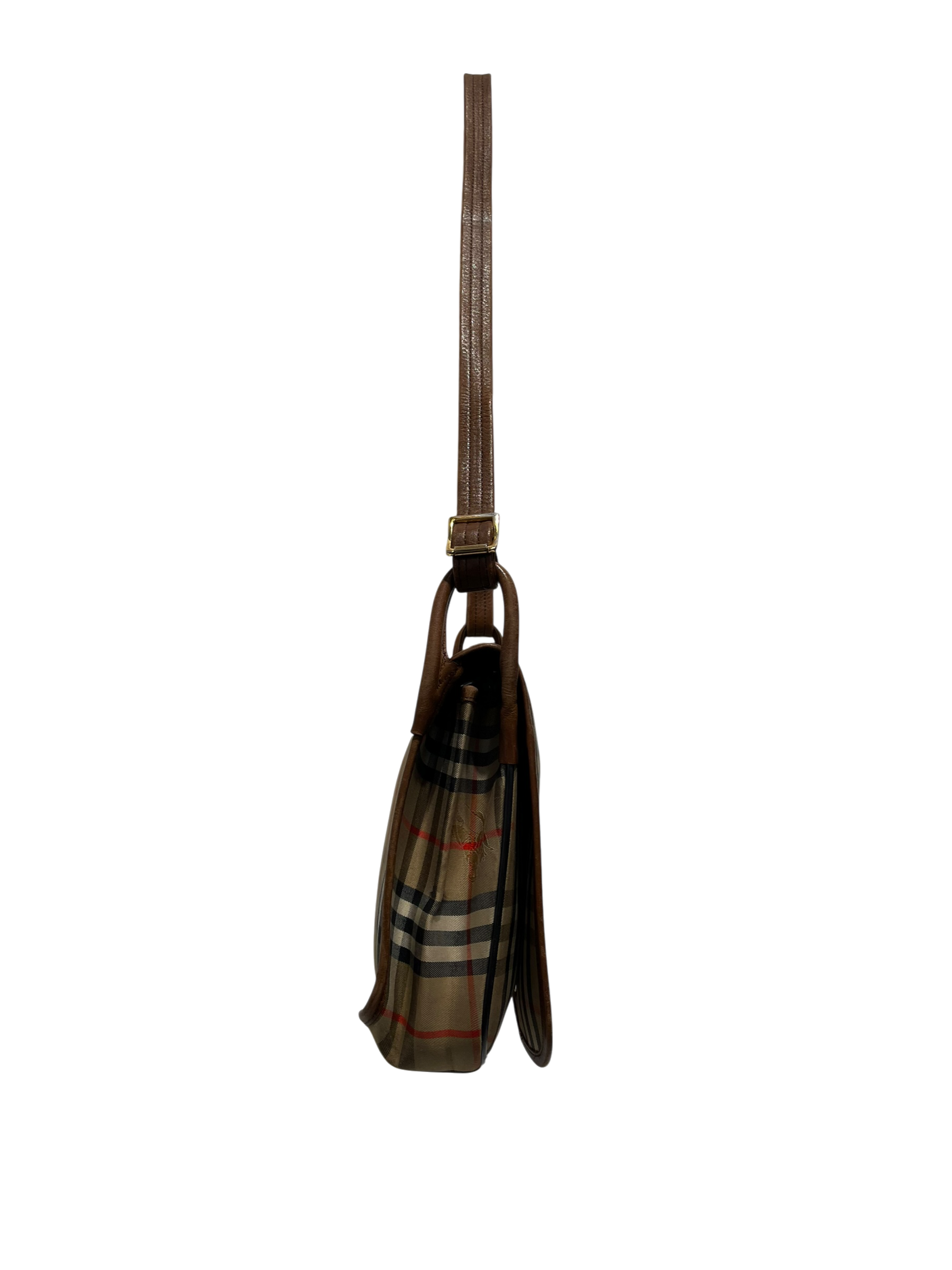 BURBERRY/Bag/Plaid/Leather/CML/ view 3