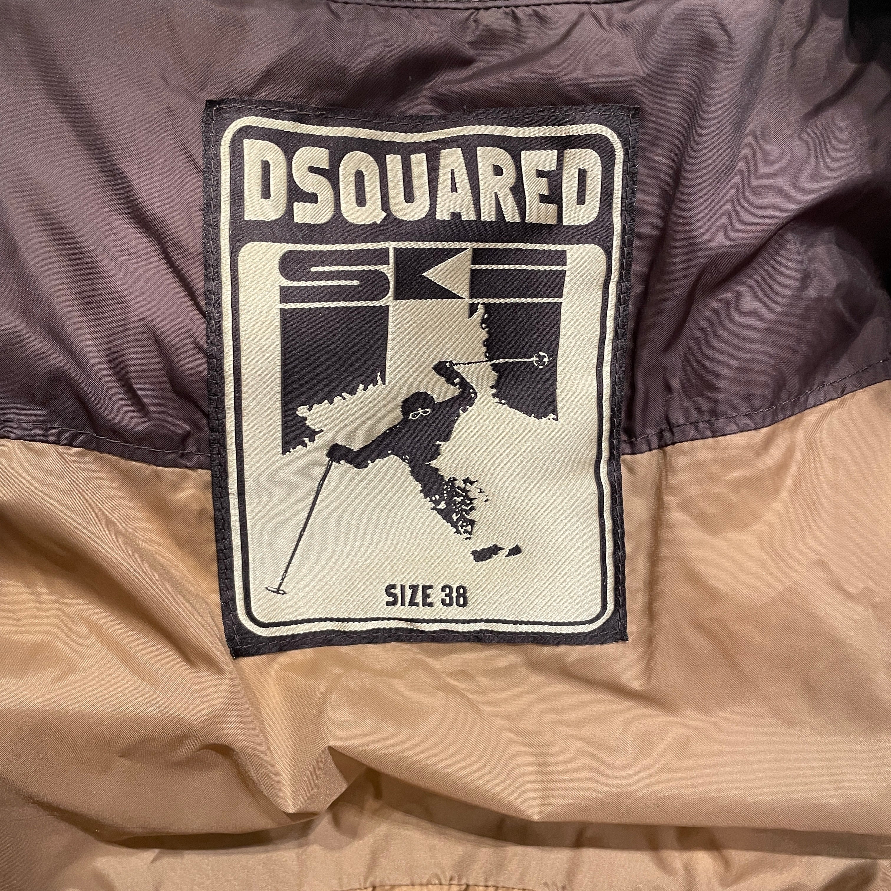 DSQUARED2/Puffer Jkt/38/Border/Polyester/CML/RIPPLED UNDER ARM SKI view 3