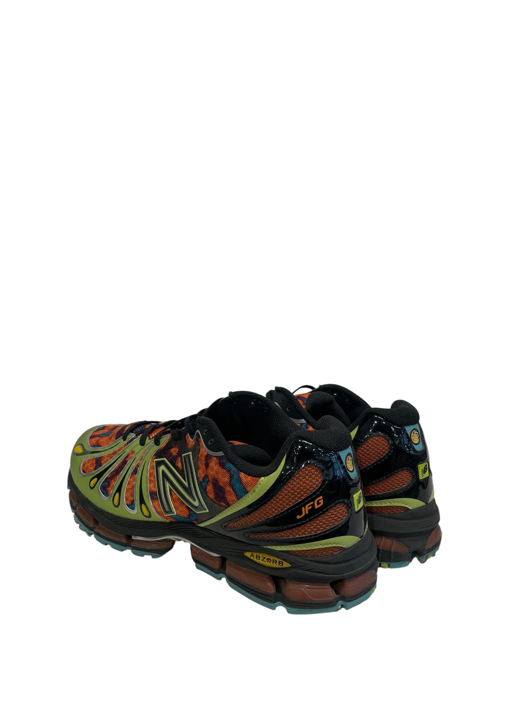 NEW BALANCE/Low-Sneakers/US 10.5/All Over Print/Nylon/MLT/CUT THE CHECK view 2