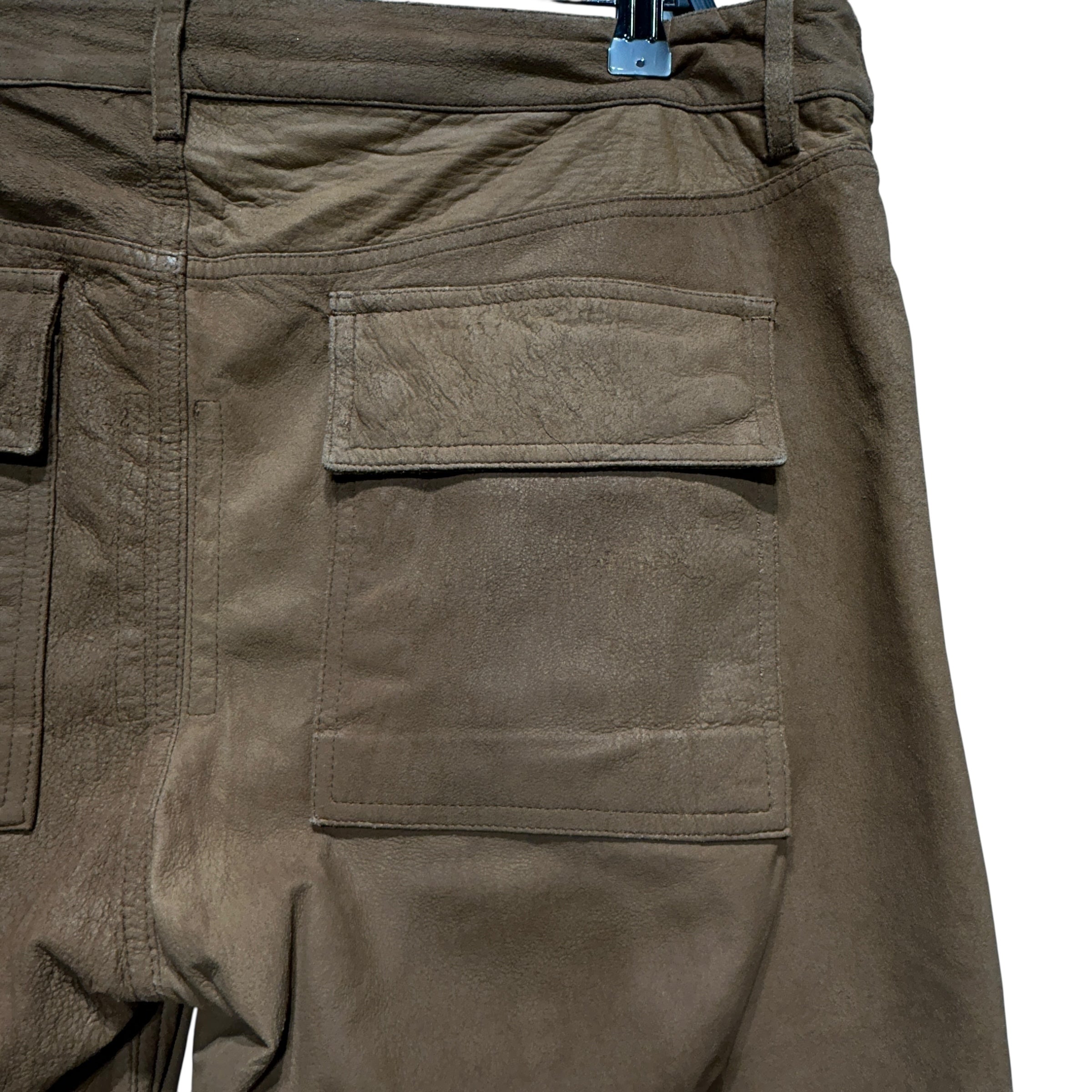Rick Owens/Straight Pants/52/Leather/ORN/TYRONE CUT "HONEY" view 9