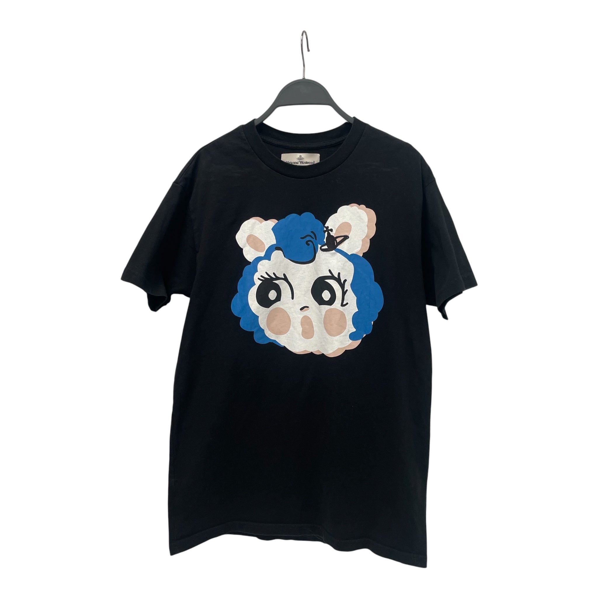 Vivienne Westwood/T-Shirt/M/Cotton/BLK/Graphic/BLUEMOLLY view 1