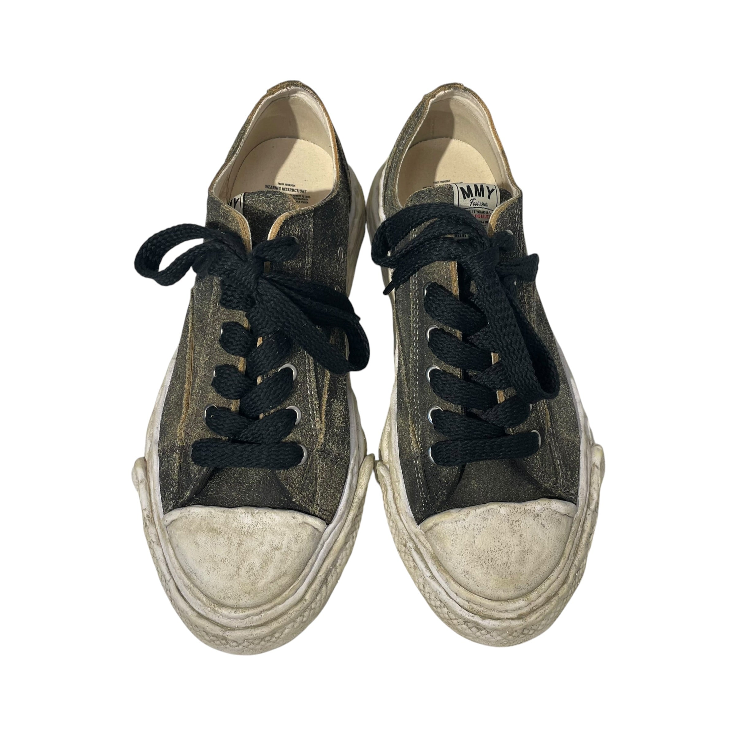 MIHARA YASUHIRO/Low-Sneakers/EU 45/Suede/BLK/PETERSON VINTAGE view 3