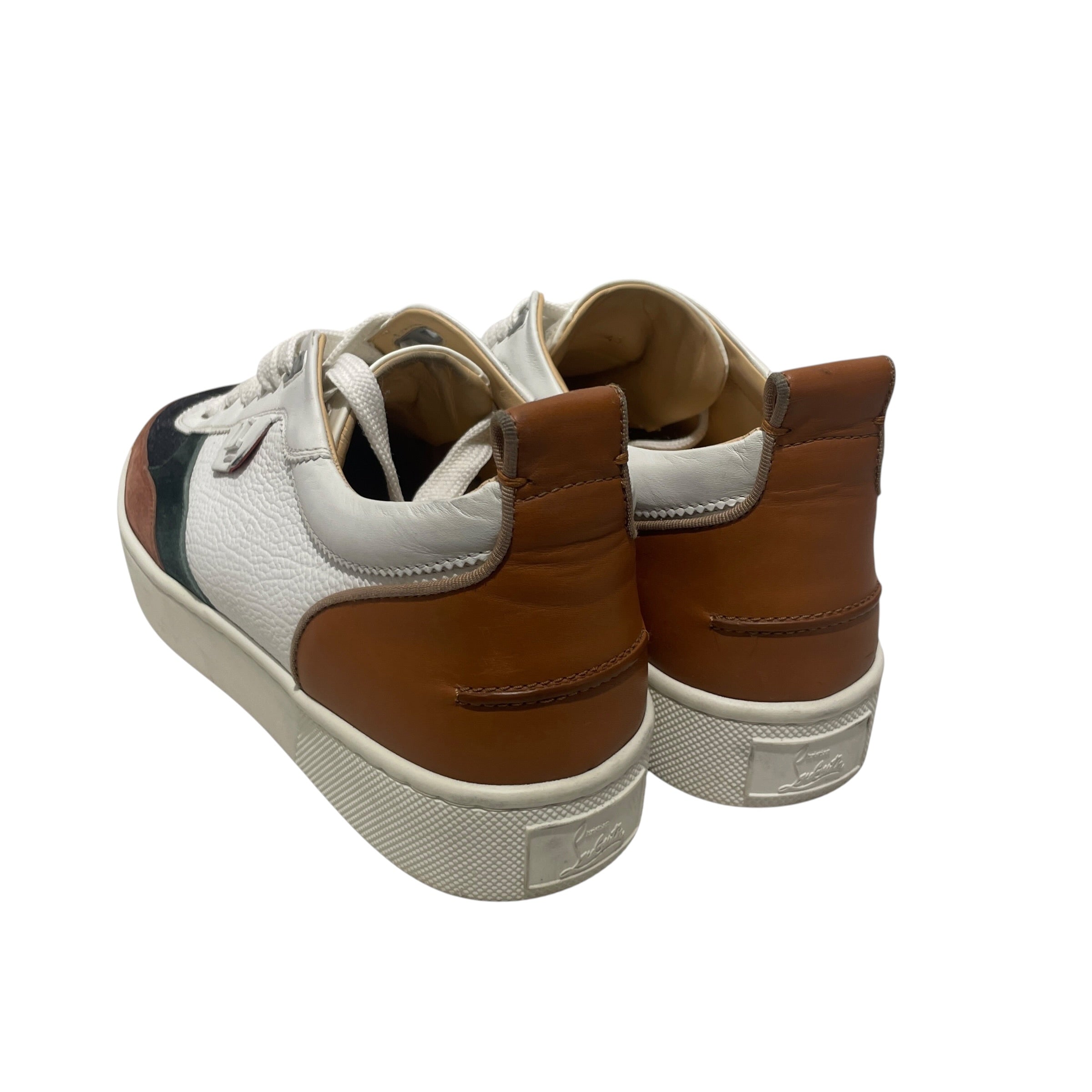 Christian Louboutin/Low-Sneakers/EU 43/Leather/WHT/HAPPYRUI view 2