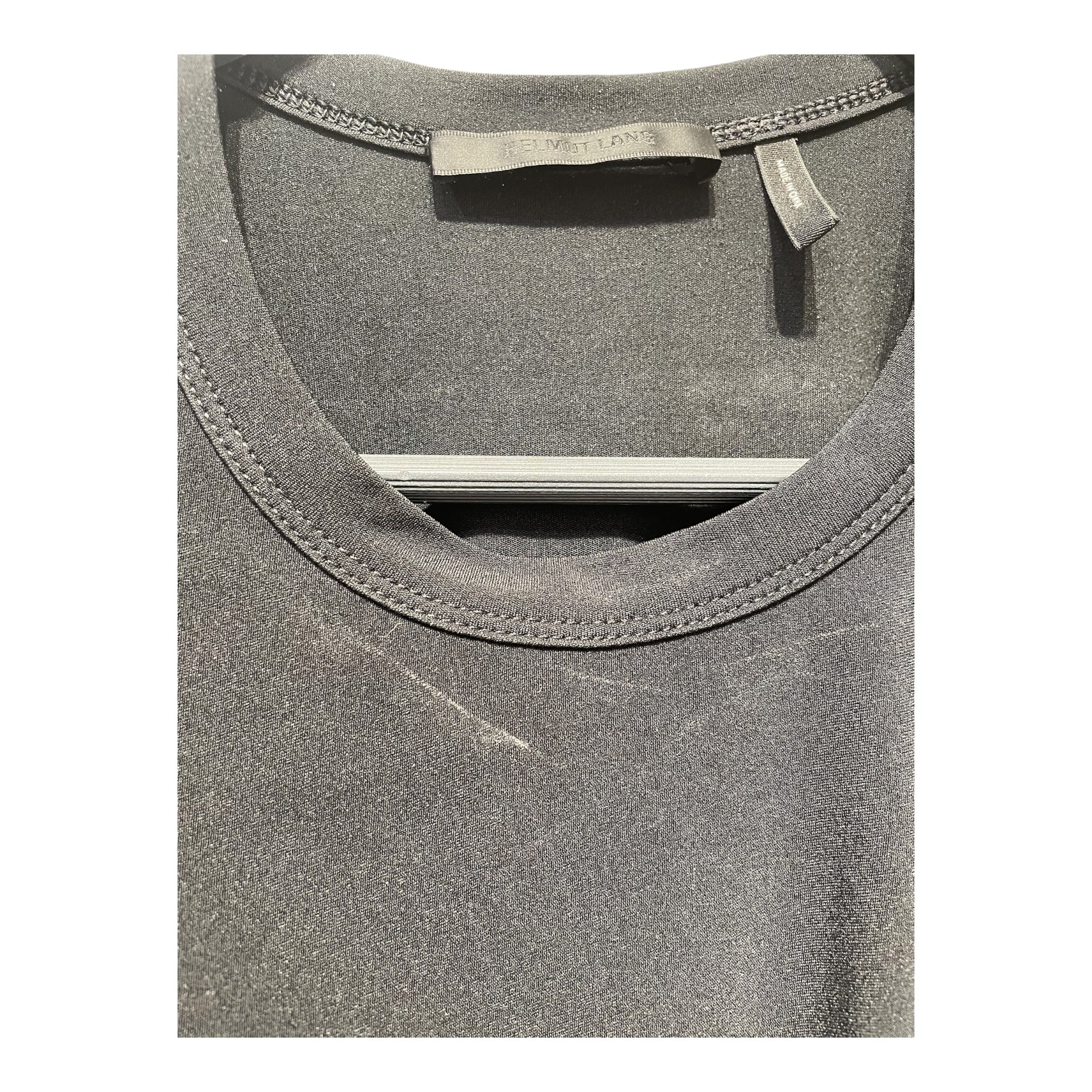 Helmut Lang/Camisole Dress/L/Polyester/BLK/DRAPED NECK view 5
