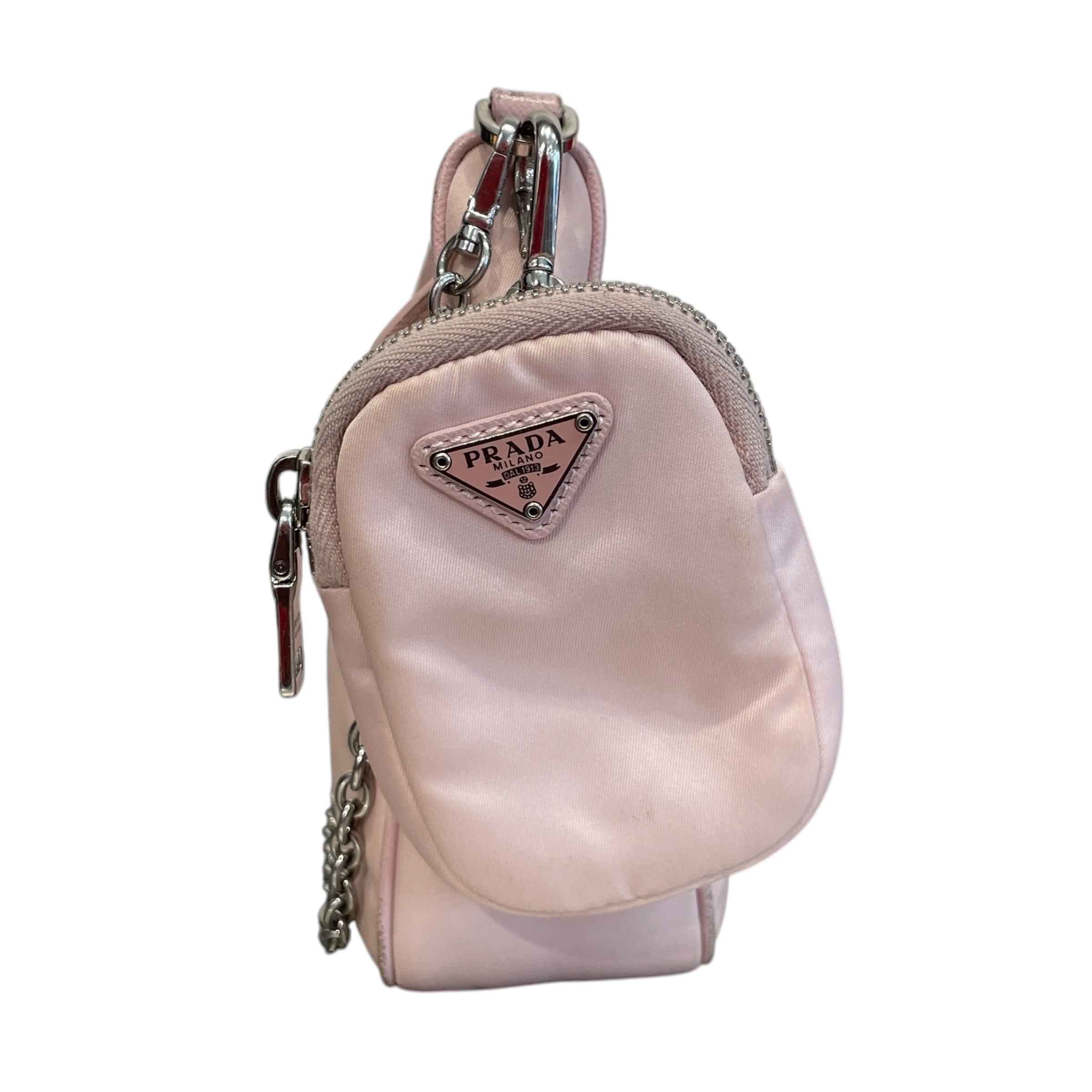 PRADA/Cross Body Bag/Nylon/PNK/2005 RE-EDITION view 2
