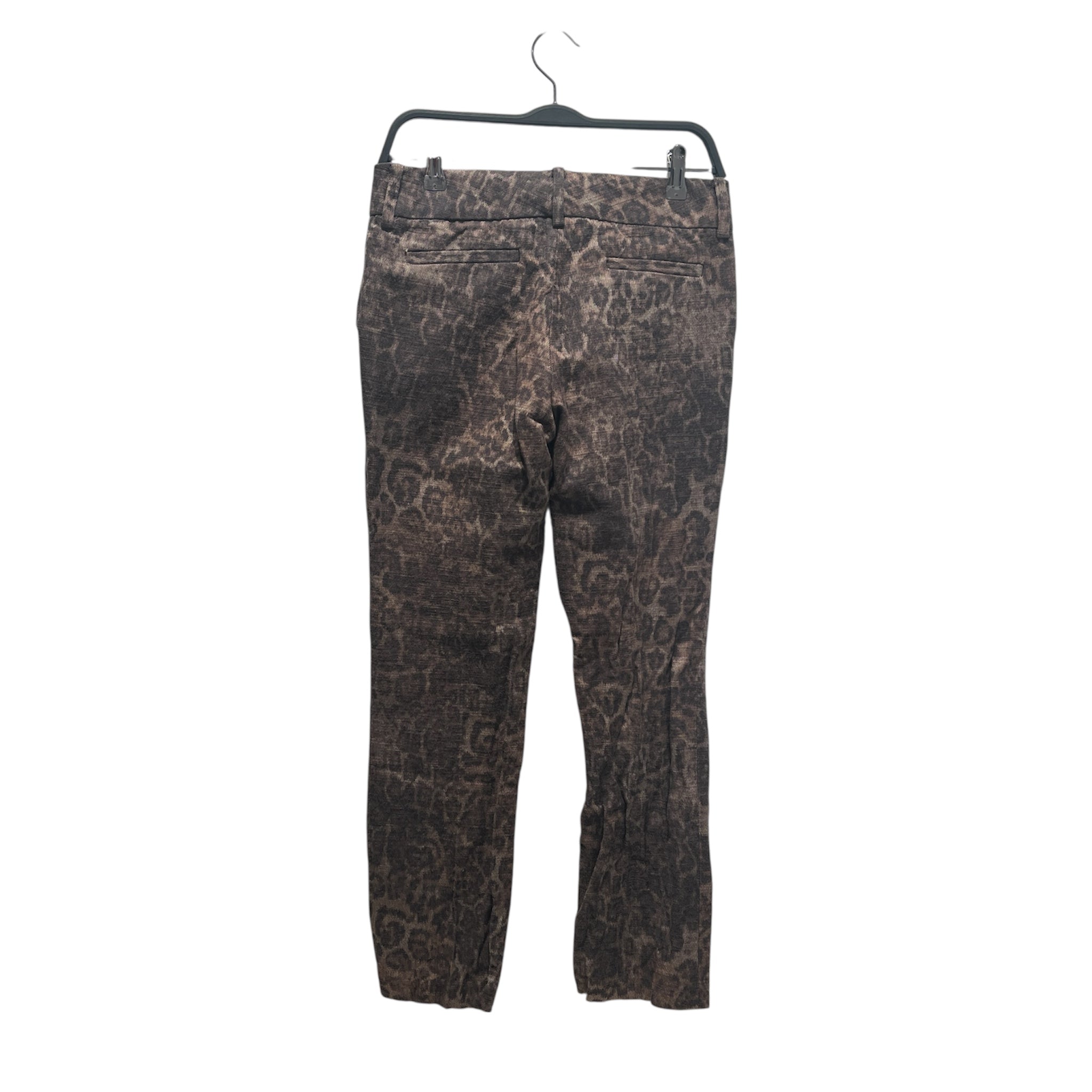 Alexander Wang/Straight Pants/2/Leopard/Cotton/BRW/ view 2