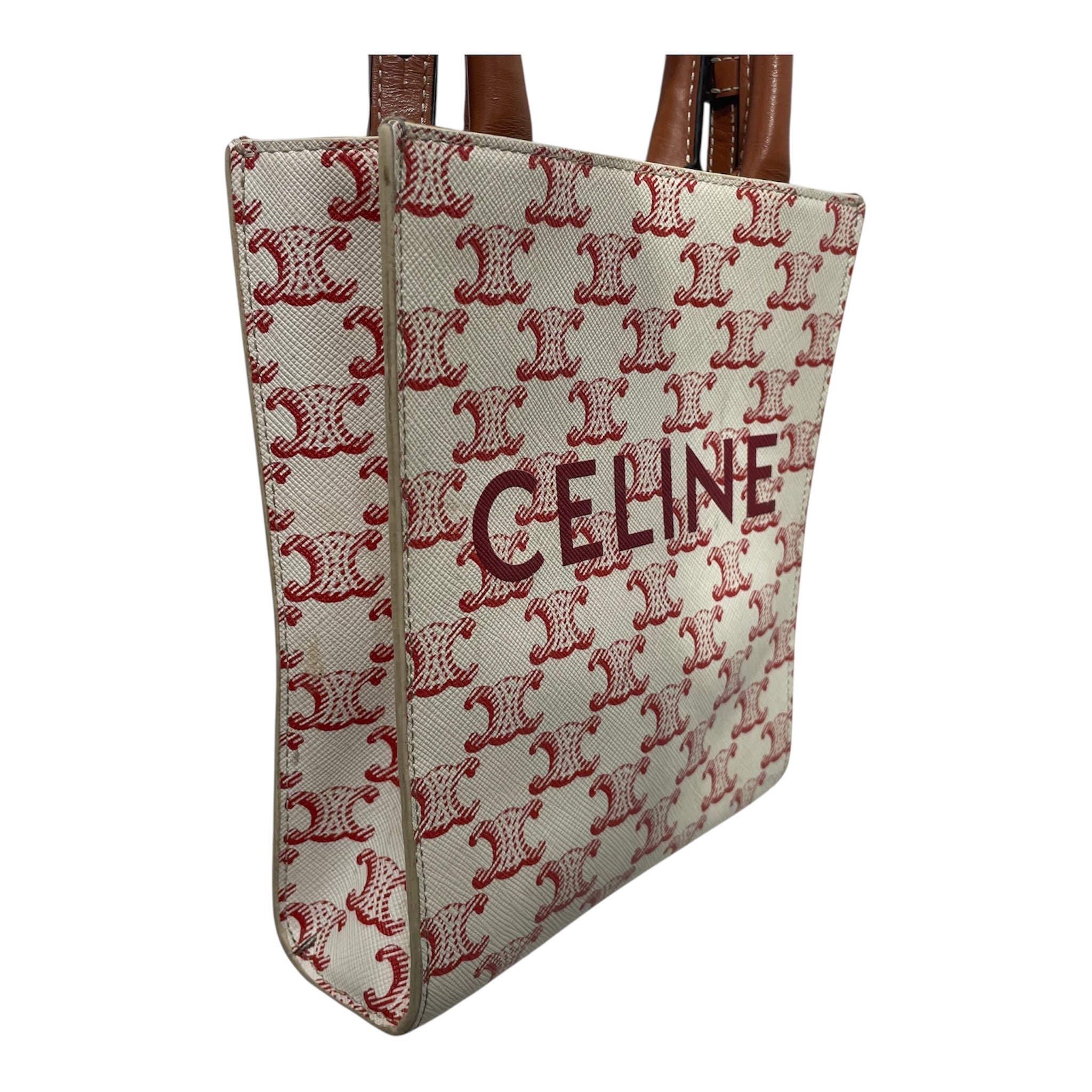 CELINE/Cross Body Bag/Monogram/MLT/MINI VERTICAL CABAS TOTE view 3