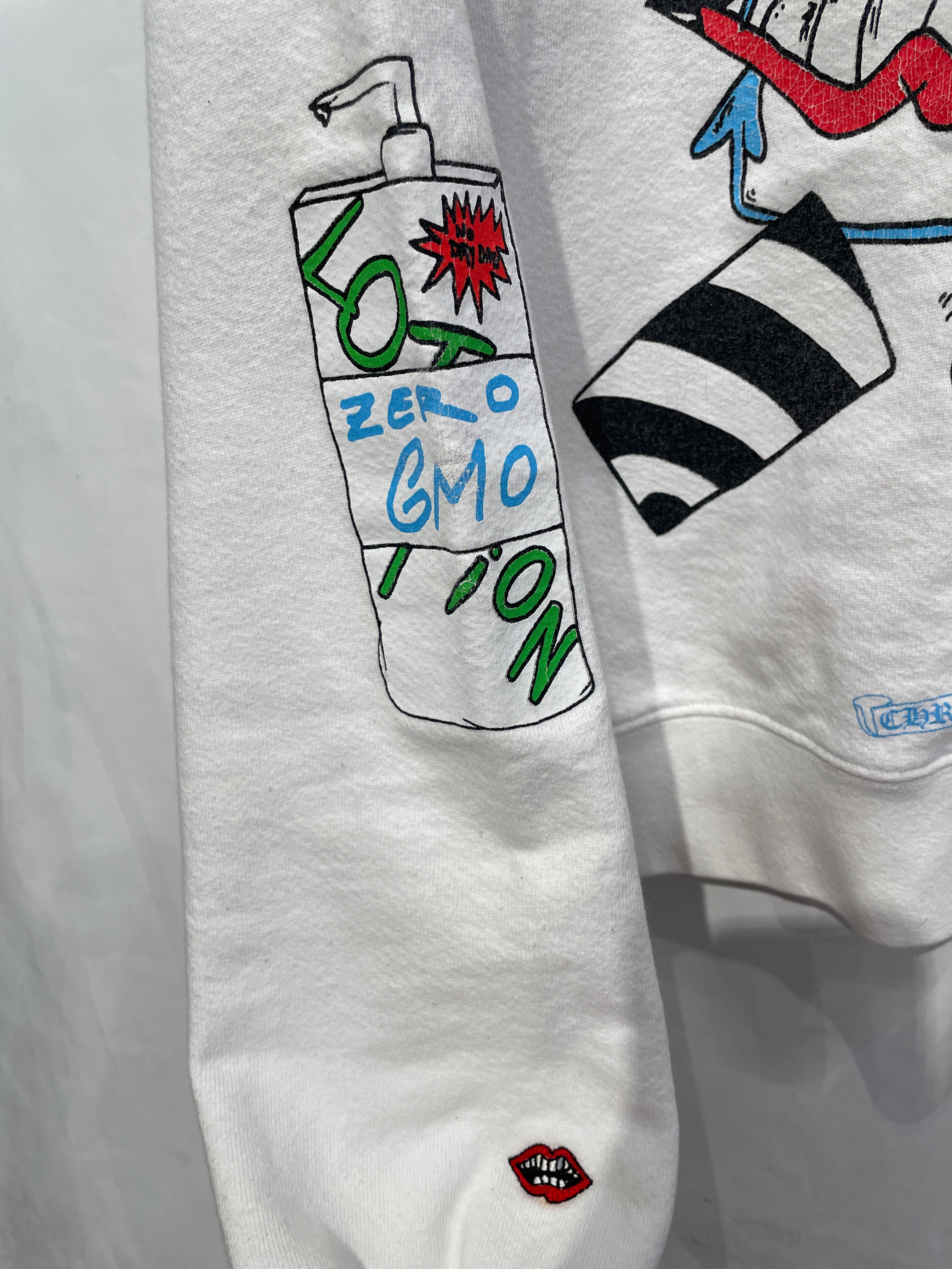 CHROME HEARTS/Sweatshirt/XS/Graphic/Cotton/WHT/MATTY BOY view 6