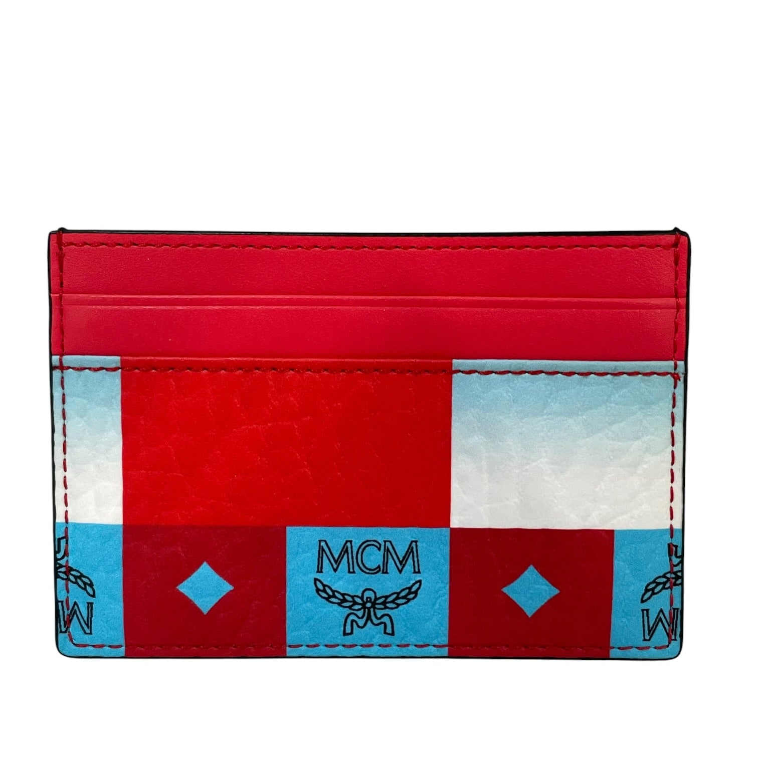 MCM/Card Case/Monogram/Leather/MLT/M's/Aren Mini view 1