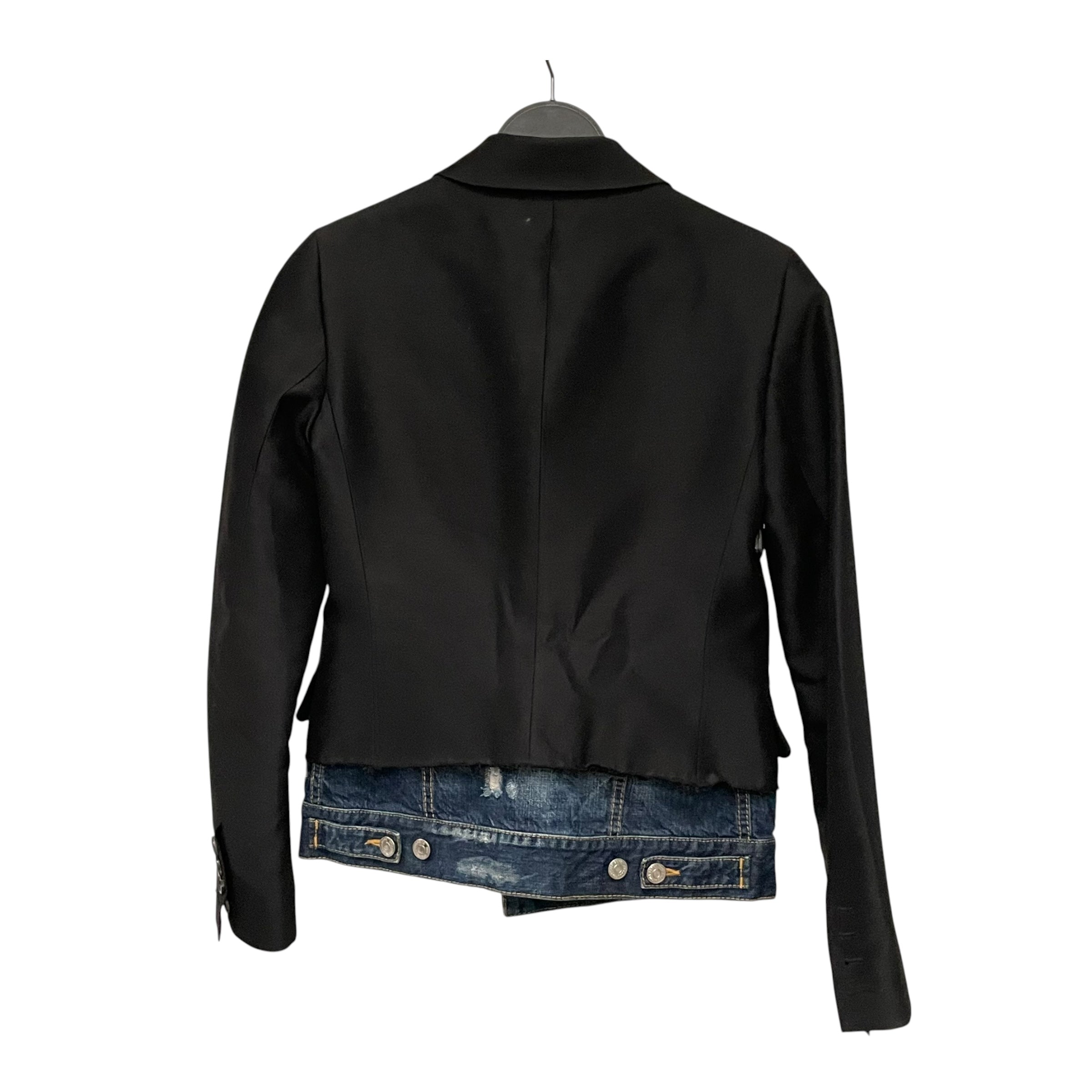 DSQUARED2/Suits/40/Cotton/BLK/DENIM JACKET BOTTOM view 2