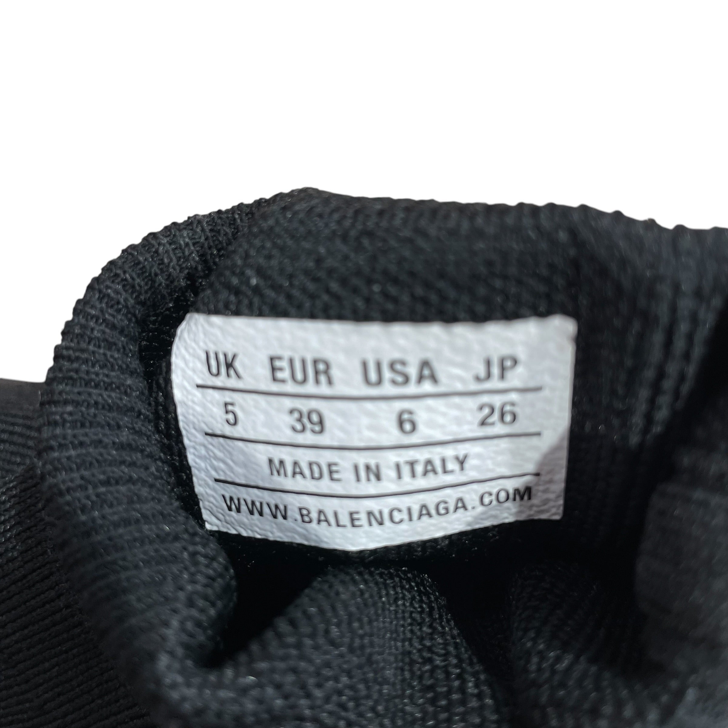 BALENCIAGA/Hi-Sneakers/US 6/BLK/SPEED KNIT TRAINERS view 8