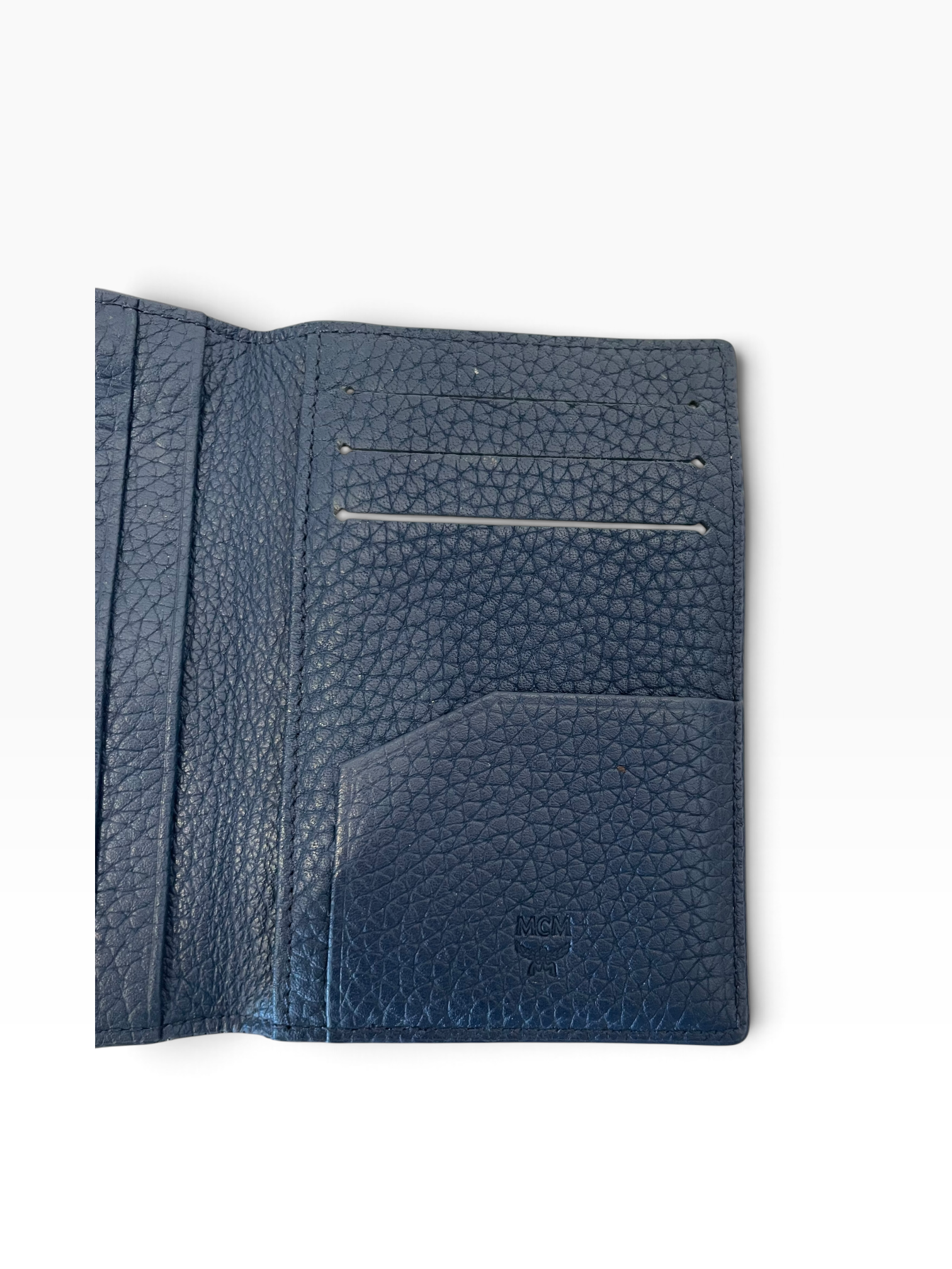MCM/Bifold Wallet/Monogram/Leather/NVY/M's/AREN VISETOS BIFOLD view 3