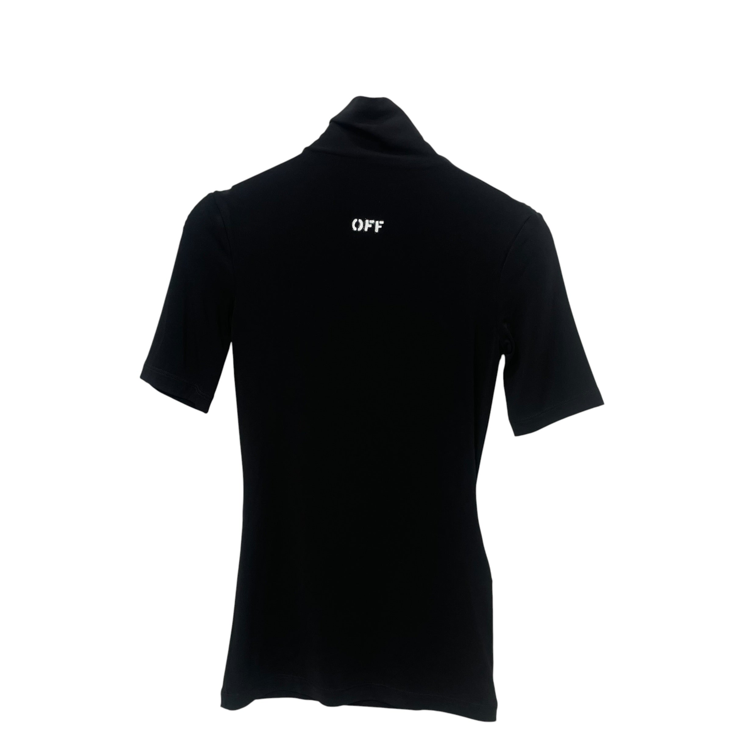 OFF-WHITE/T-Shirt/38/BLK/Spray Paint Mini Logo view 1