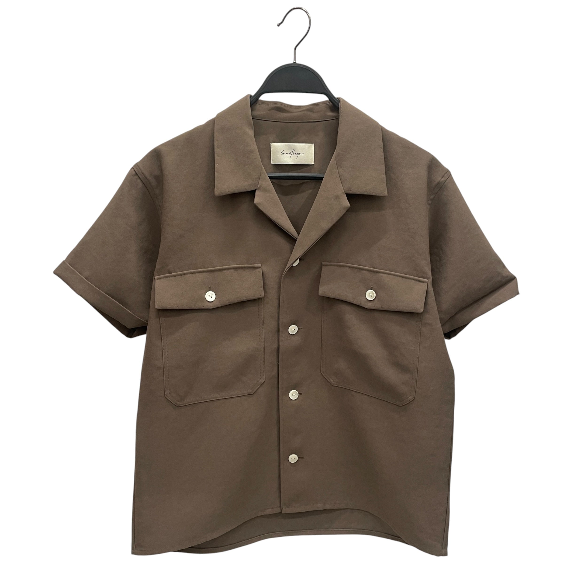 Second/Layer/SS Shirt/L/KHK/Open Coller/50s STYLE view 1