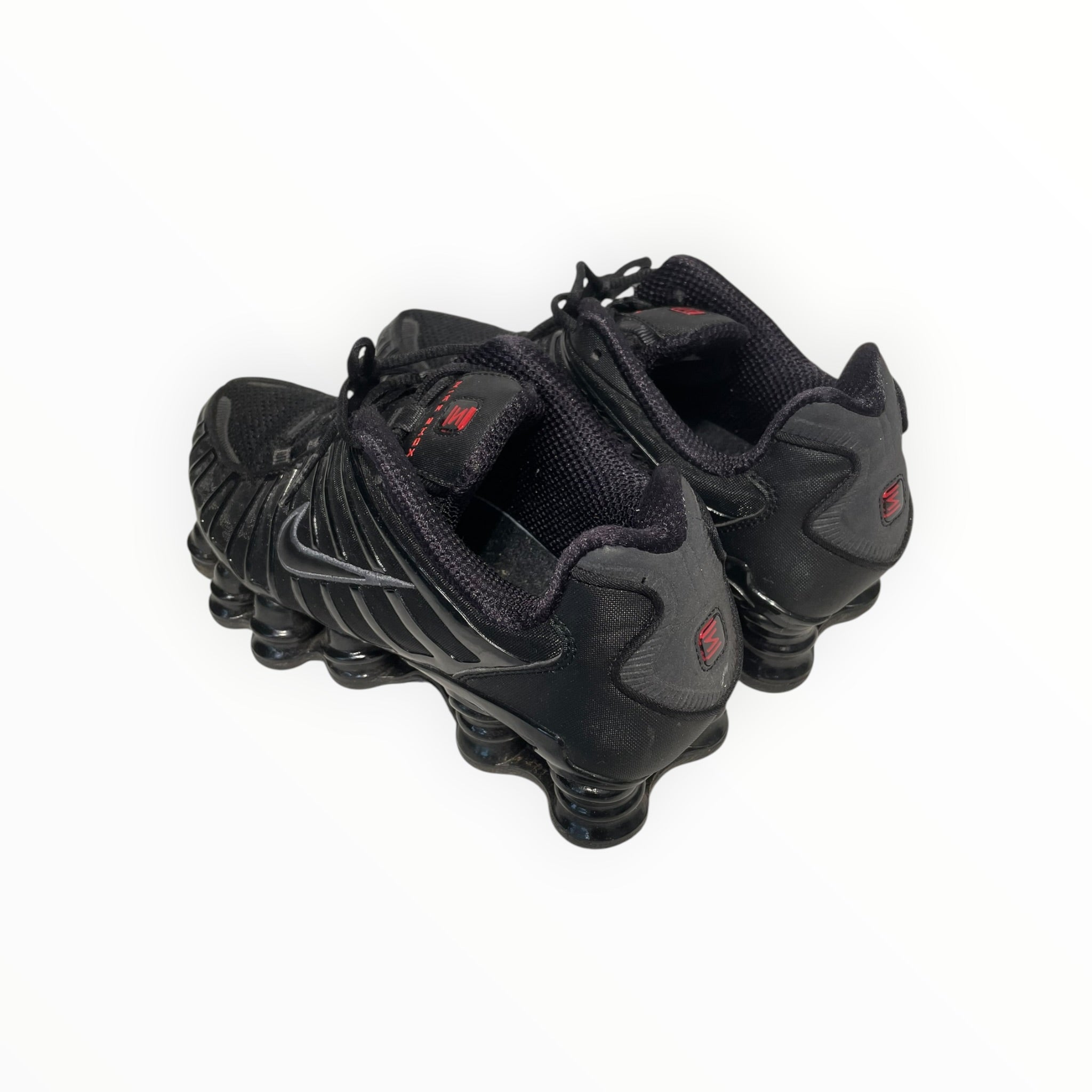 NIKE/SHOX TL BLACK/Hi-Sneakers/US 7.5/Polyester/BLK/AV3595-002 view 2