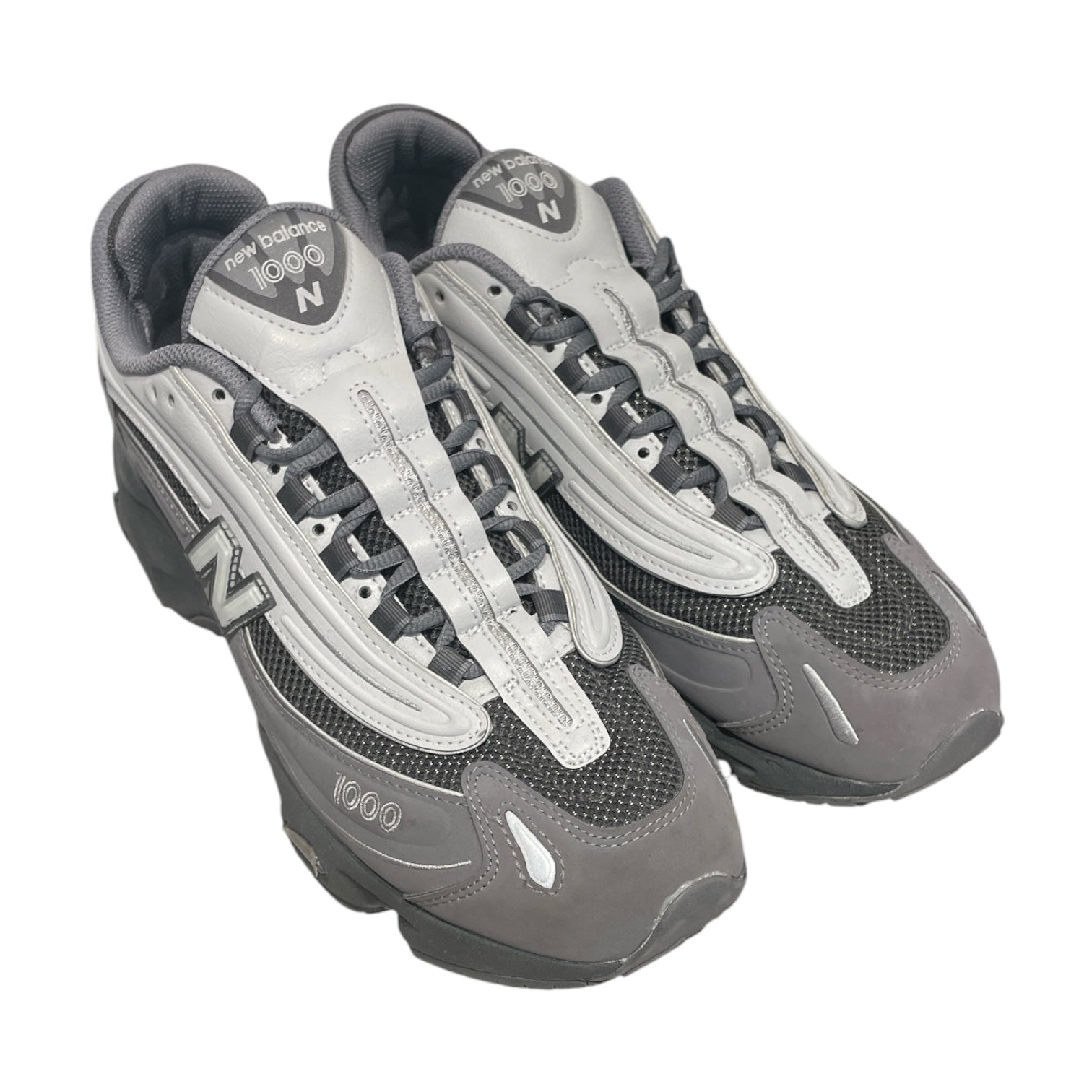 NEW BALANCE/Low-Sneakers/US 12/Nylon/GRY/1000 Castlerock Sneakers view 1