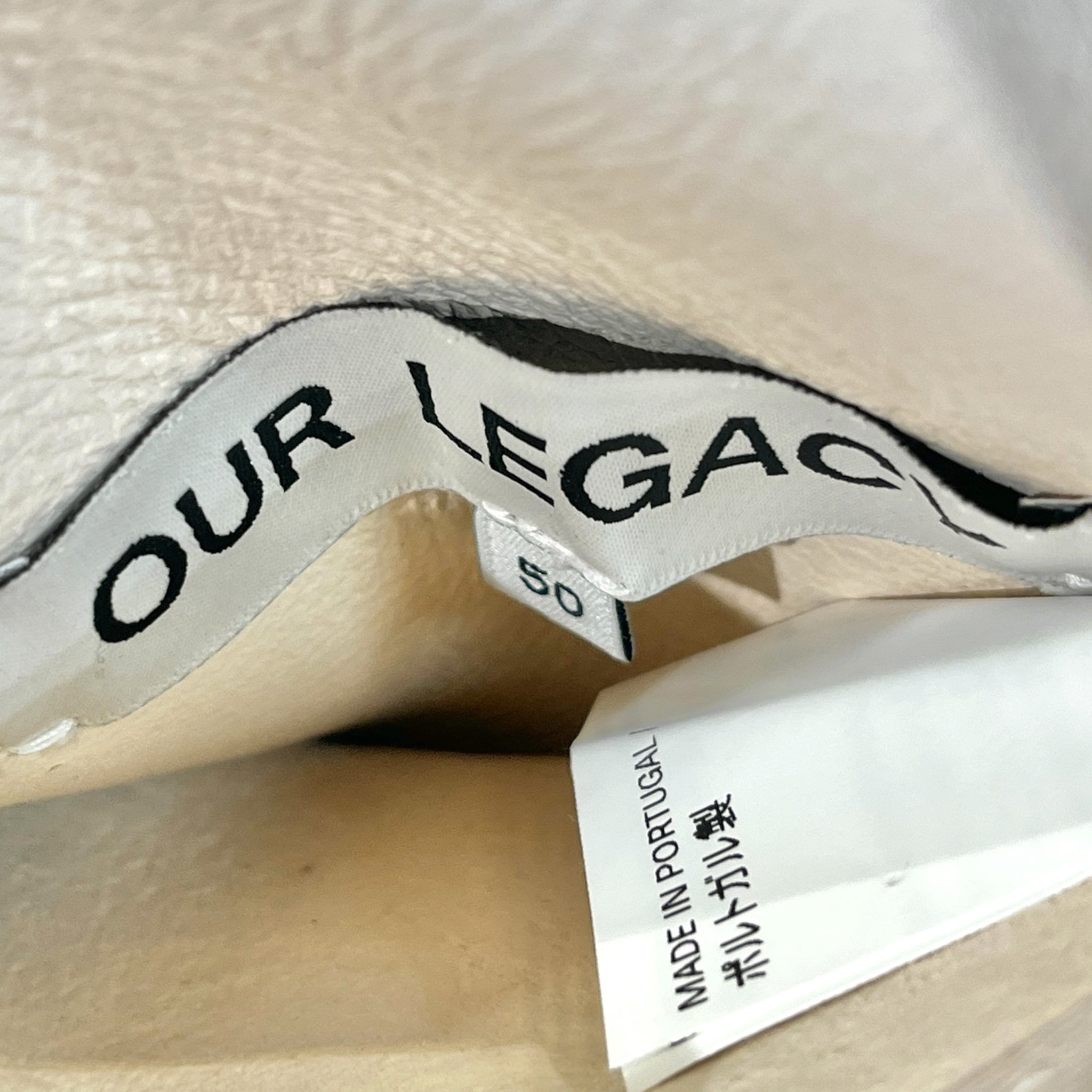 OUR LEGACY/Vest/Leather/CRM/REVERSIBLE SHEARLING view 3