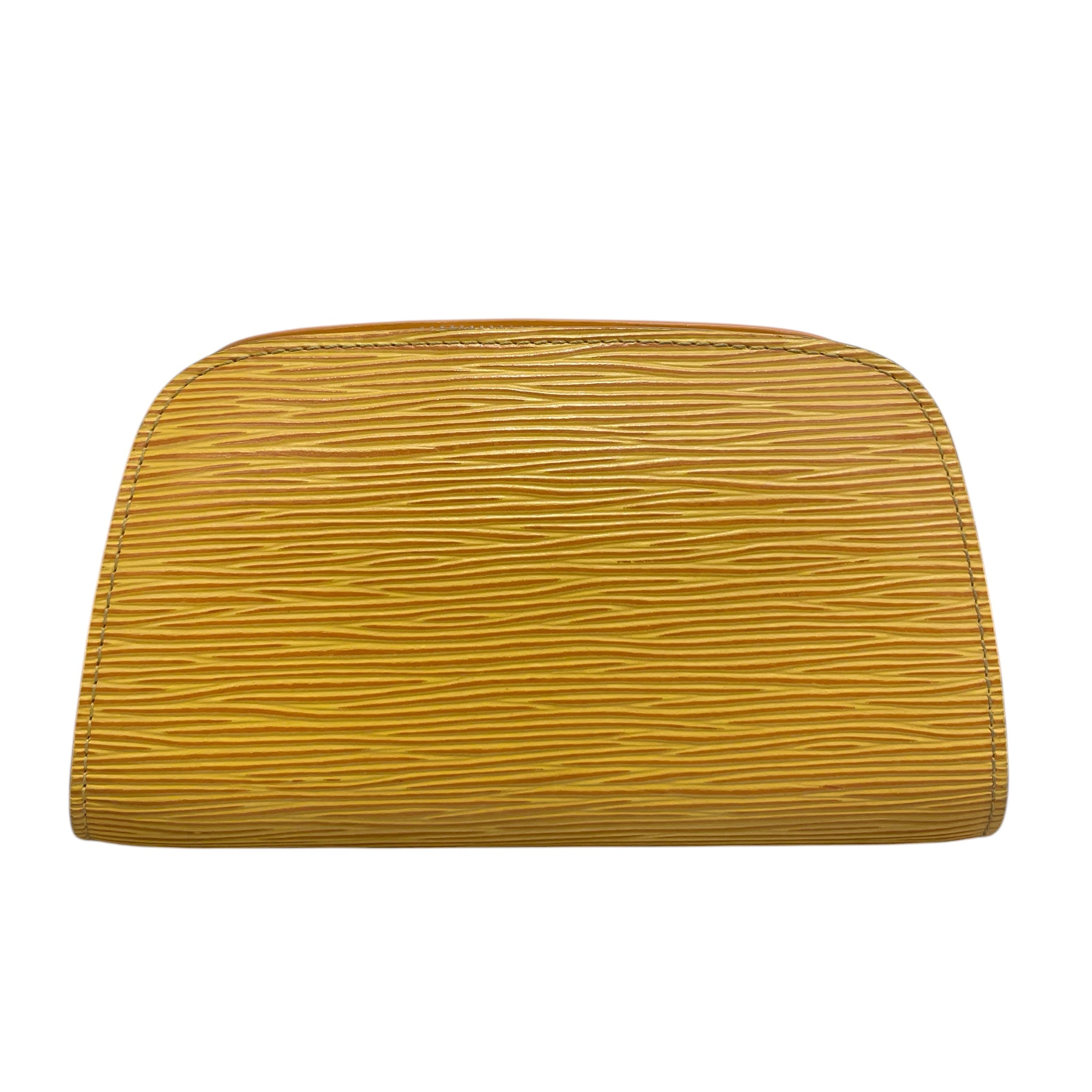 LOUIS VUITTON/Pouch/Leather/YEL/Dauphine PM POUCH view 2