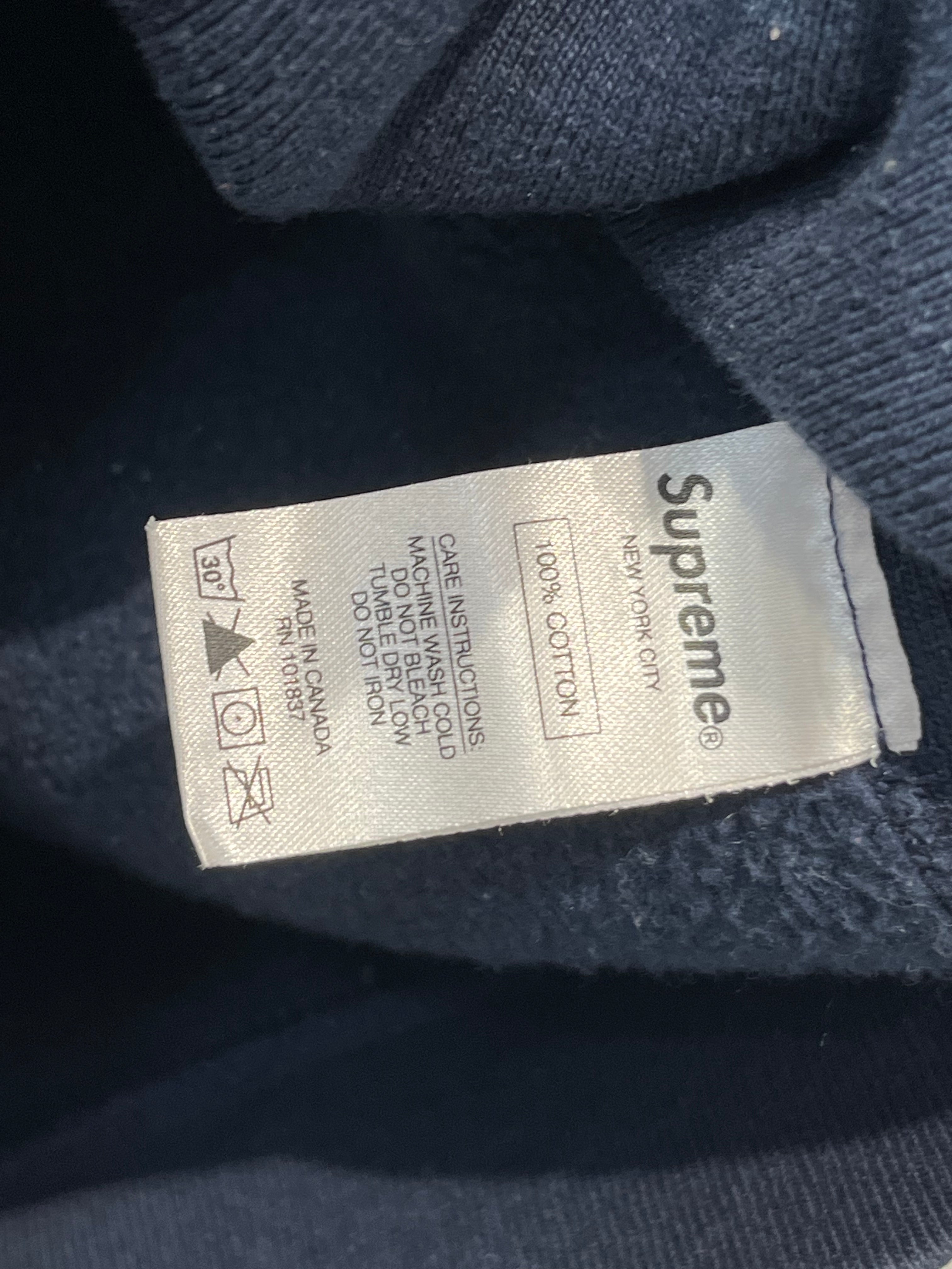 Supreme/Hoodie/M/Cotton/BLU/ANTI-CHURCH/OPIUM view 3