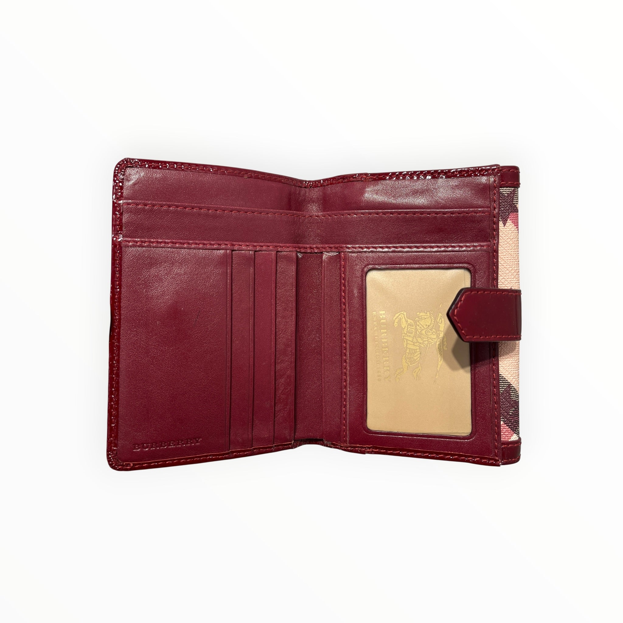 BURBERRY/Wallet/Leather/BRD/M's/PLAID STARS view 3