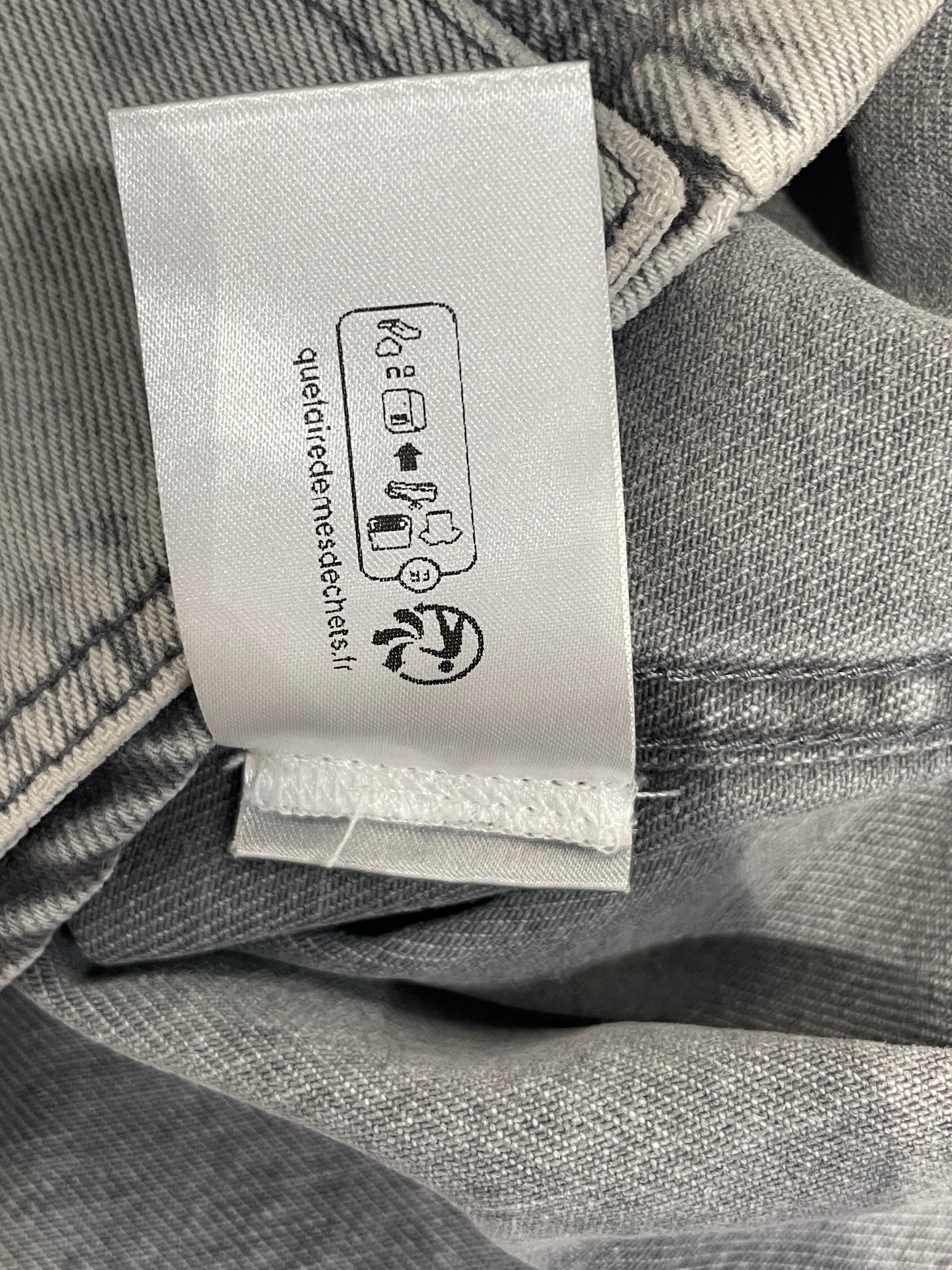 Y/PROJECT/Denim Jkt/M/Cotton/GRY/LAYERED DENIM JACKET view 5