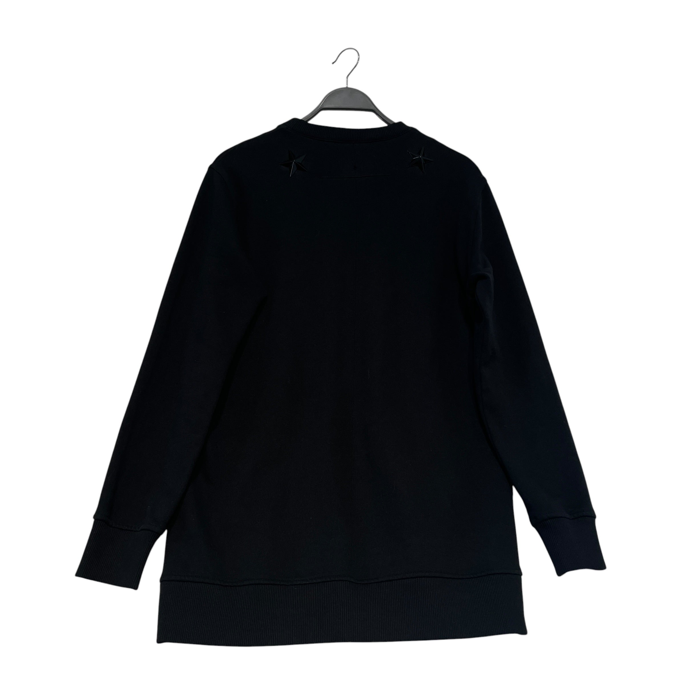 GIVENCHY/Sweatshirt/XS/Cotton/BLK/Plastic Star Collar view 3