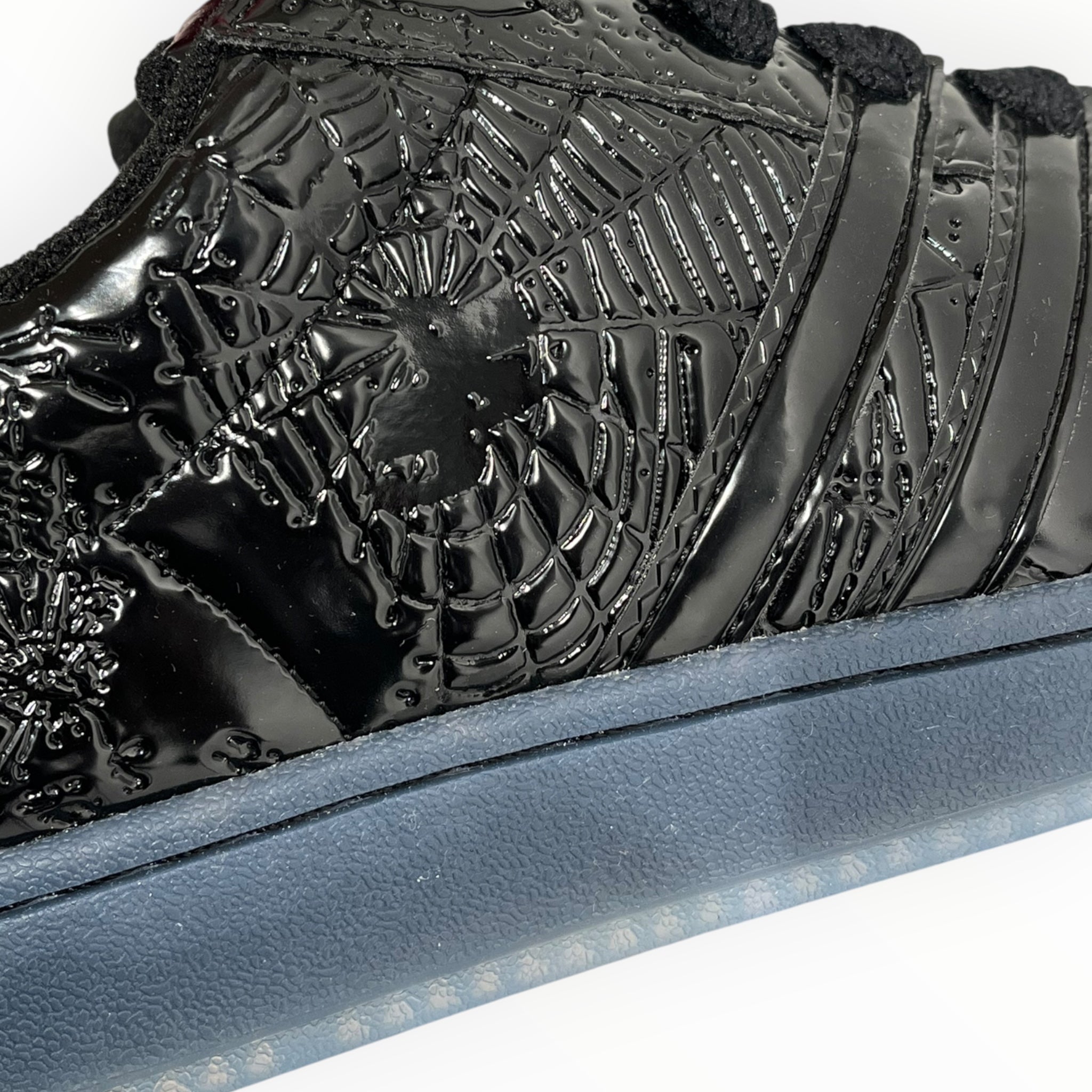 Sp5der/adidas/Low-Sneakers/US 12/BLK/blk patent leather view 6