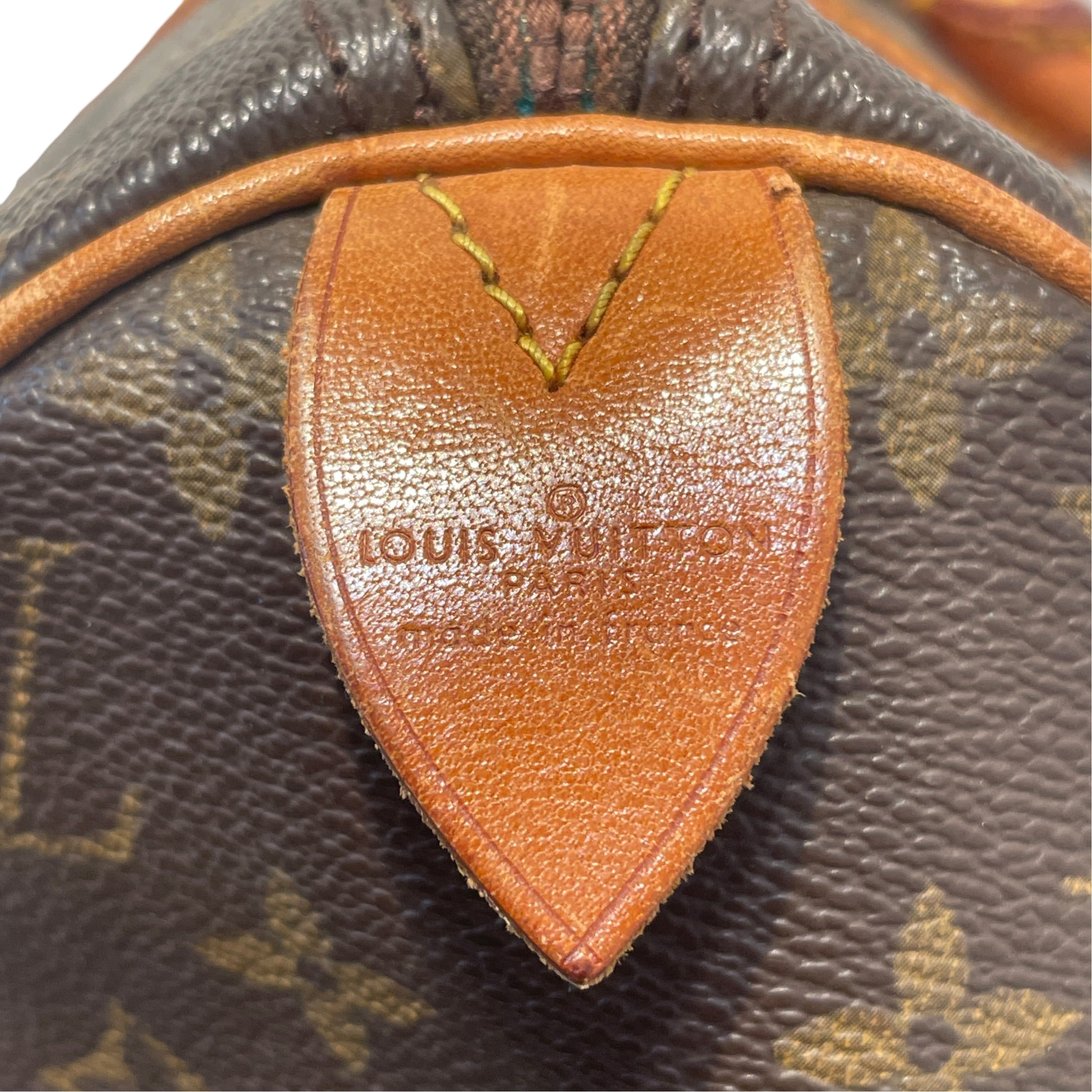 LOUIS VUITTON/Boston Bag/Monogram/Leather/BRW/Monogram Speedy 40 Bag view 5