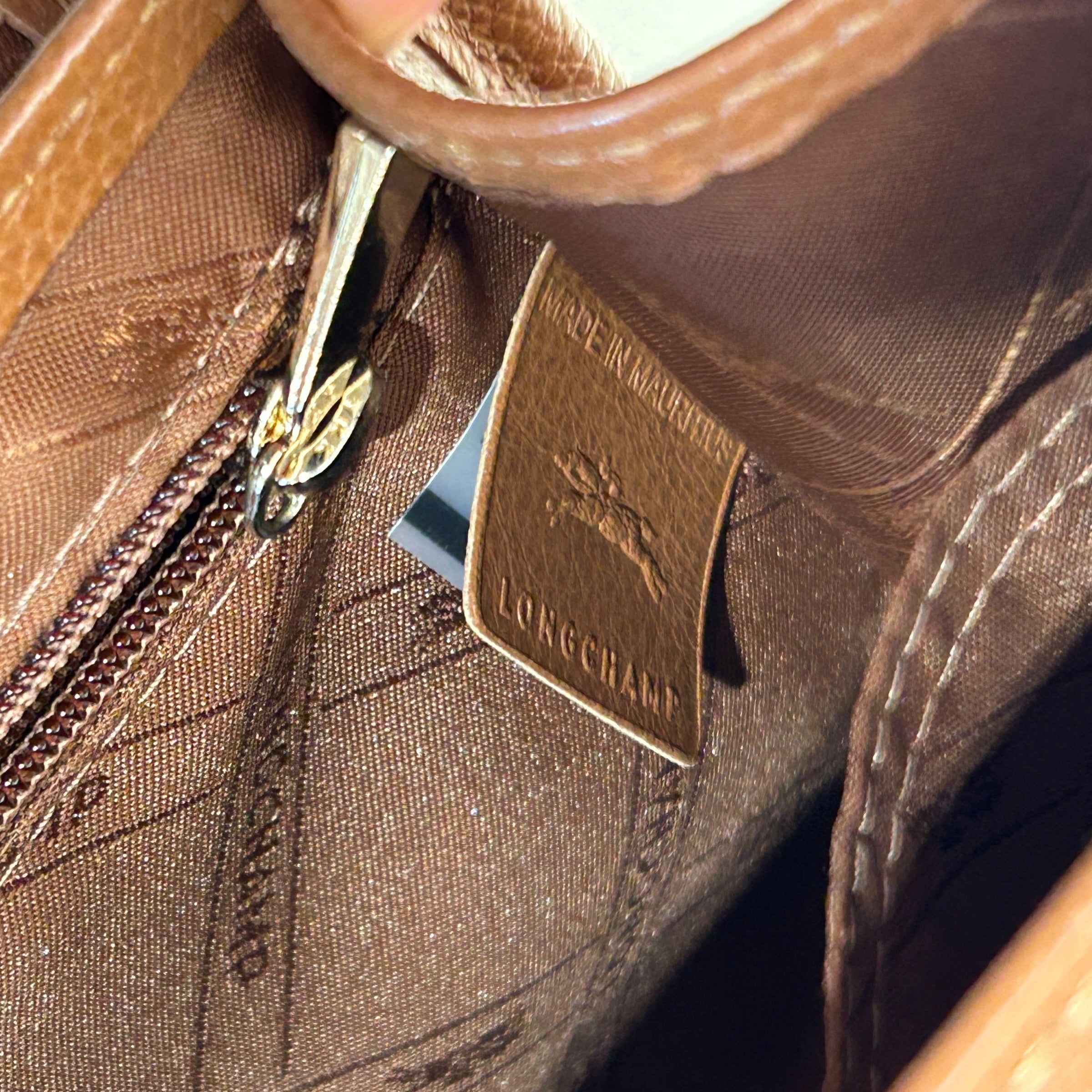 LONGCHAMP/Cross Body Bag/Leather/BRW/CROSSBODY view 5