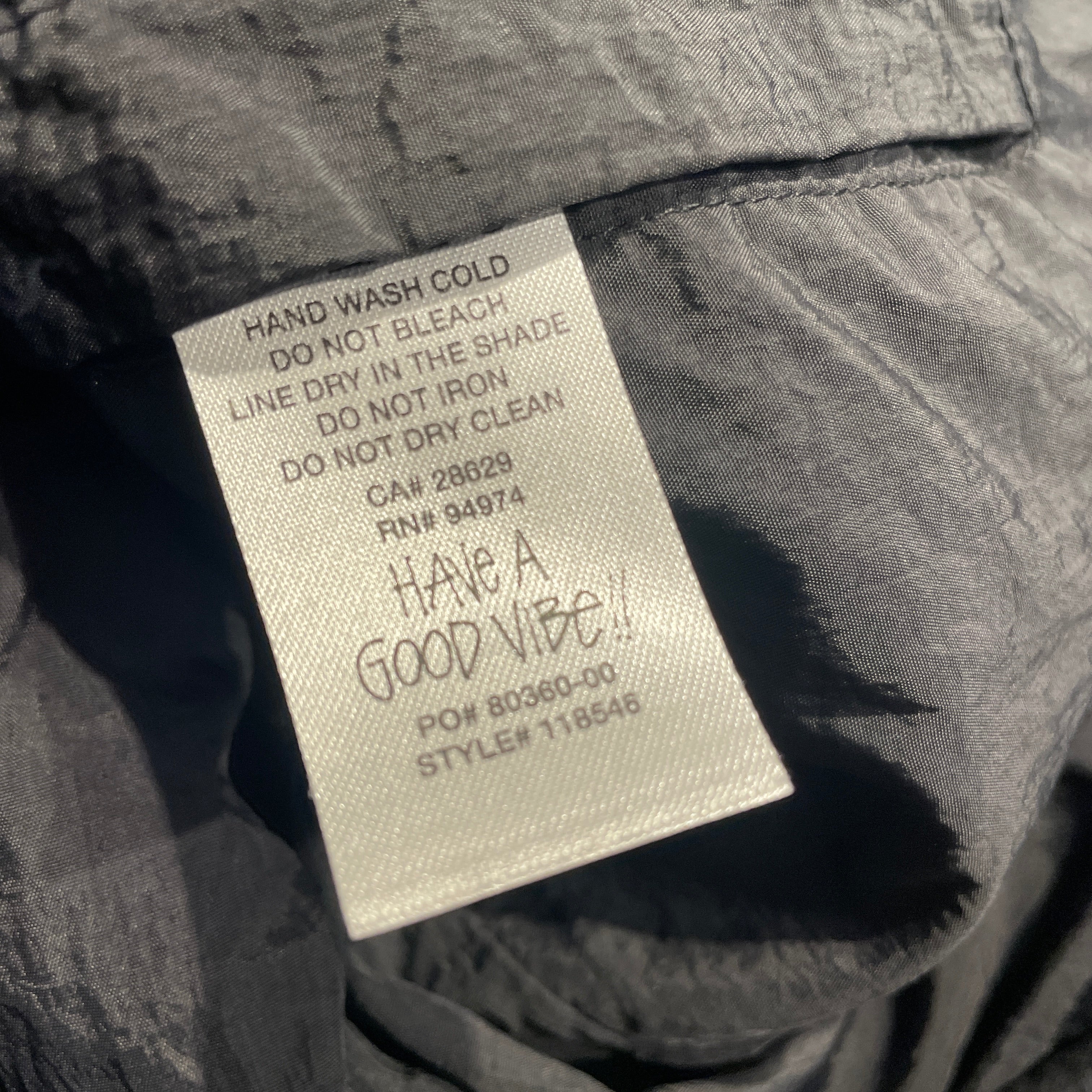 STUSSY/Windbreaker/L/Acrylic/GRN/Hombre Check/ view 4