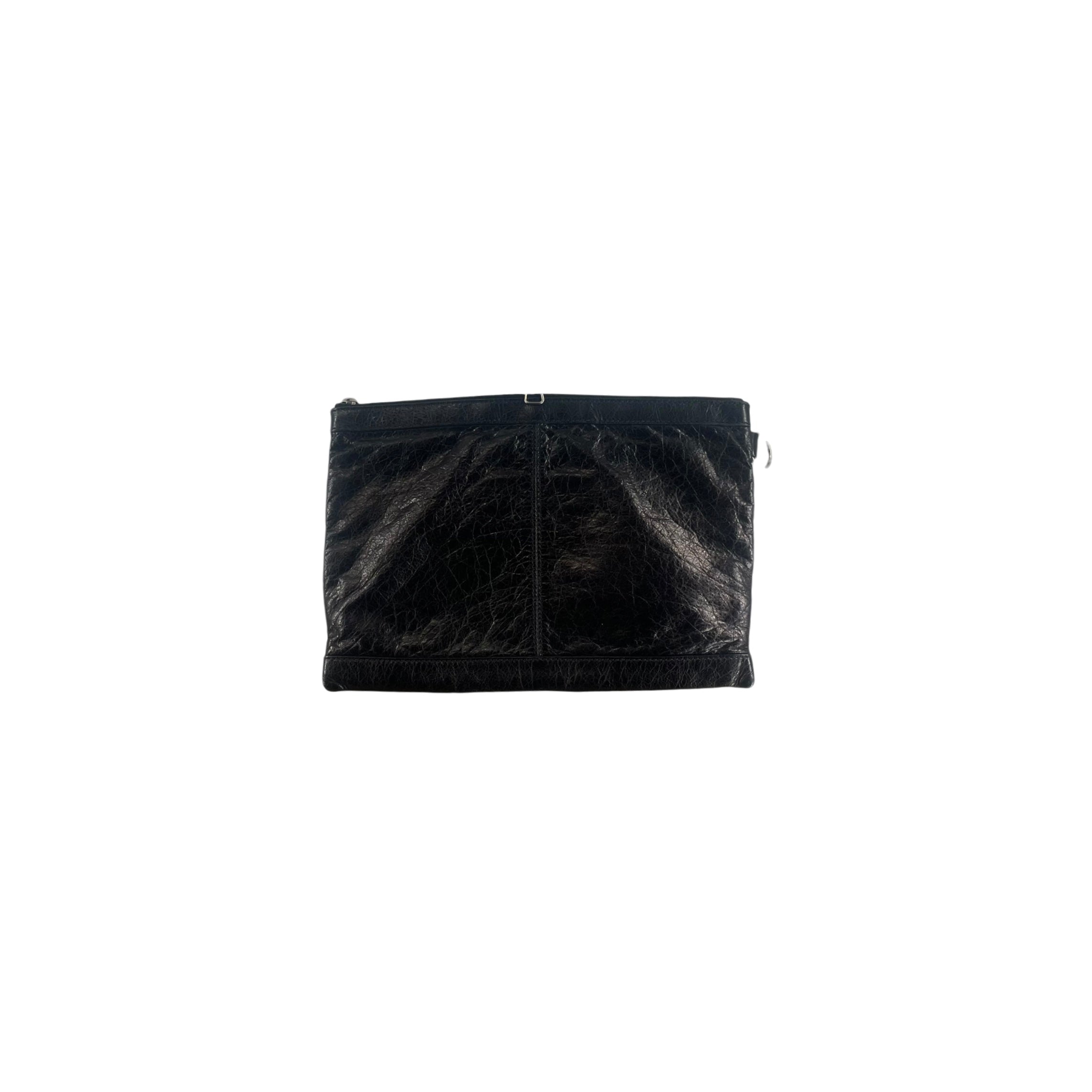 BALENCIAGA/Clutch Bag/Lambskin/BLK/2730221000H538755/CITY CUTCH view 2