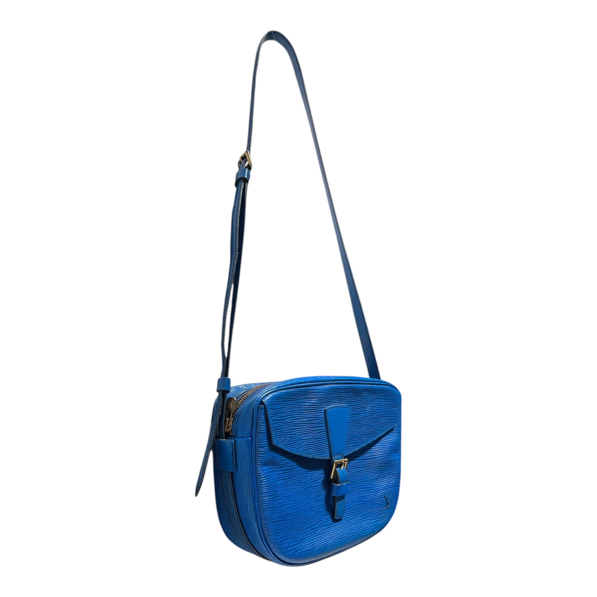 LOUIS VUITTON/Tote Bag/Leather/BLU/EPI LEATHER JEUNE FILLE view 2