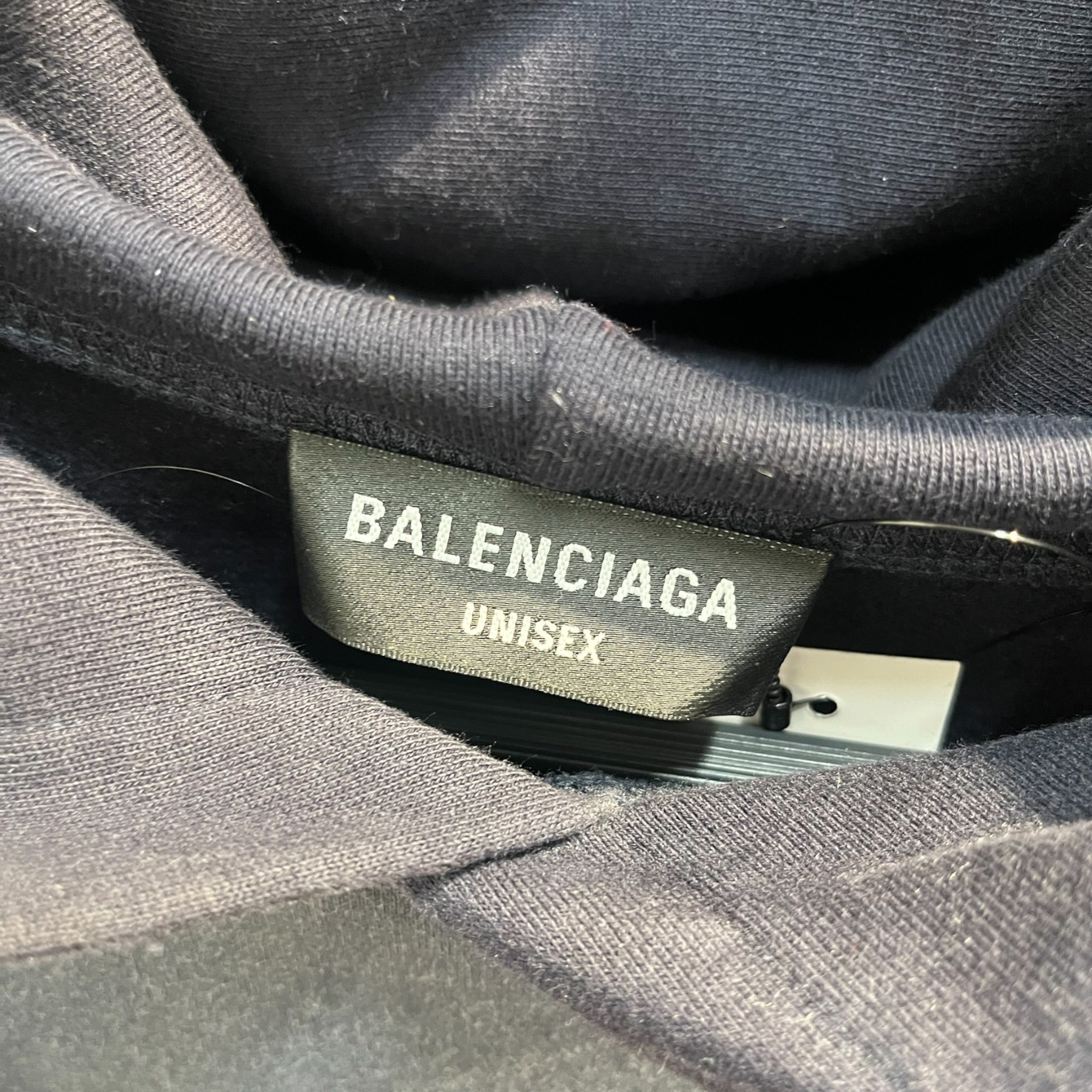 BALENCIAGA/Hoodie/L/Graphic/Cotton/GRY/Oversize/NO COMMENT view 5