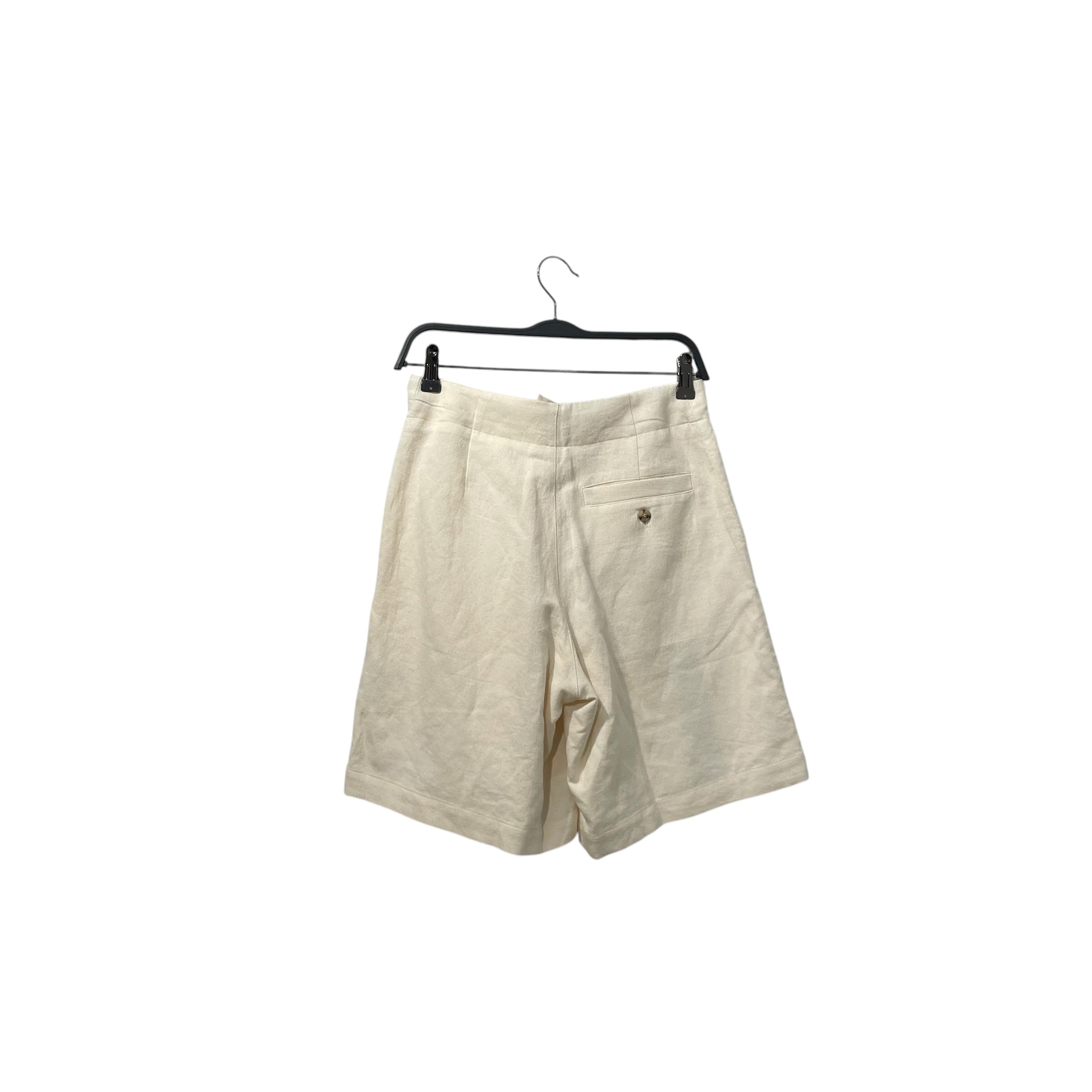 JW ANDERSON(J.W.ANDERSON)/Shorts/XXS/Cotton/CRM/LINEN BLEND BLUE STRIPE view 2