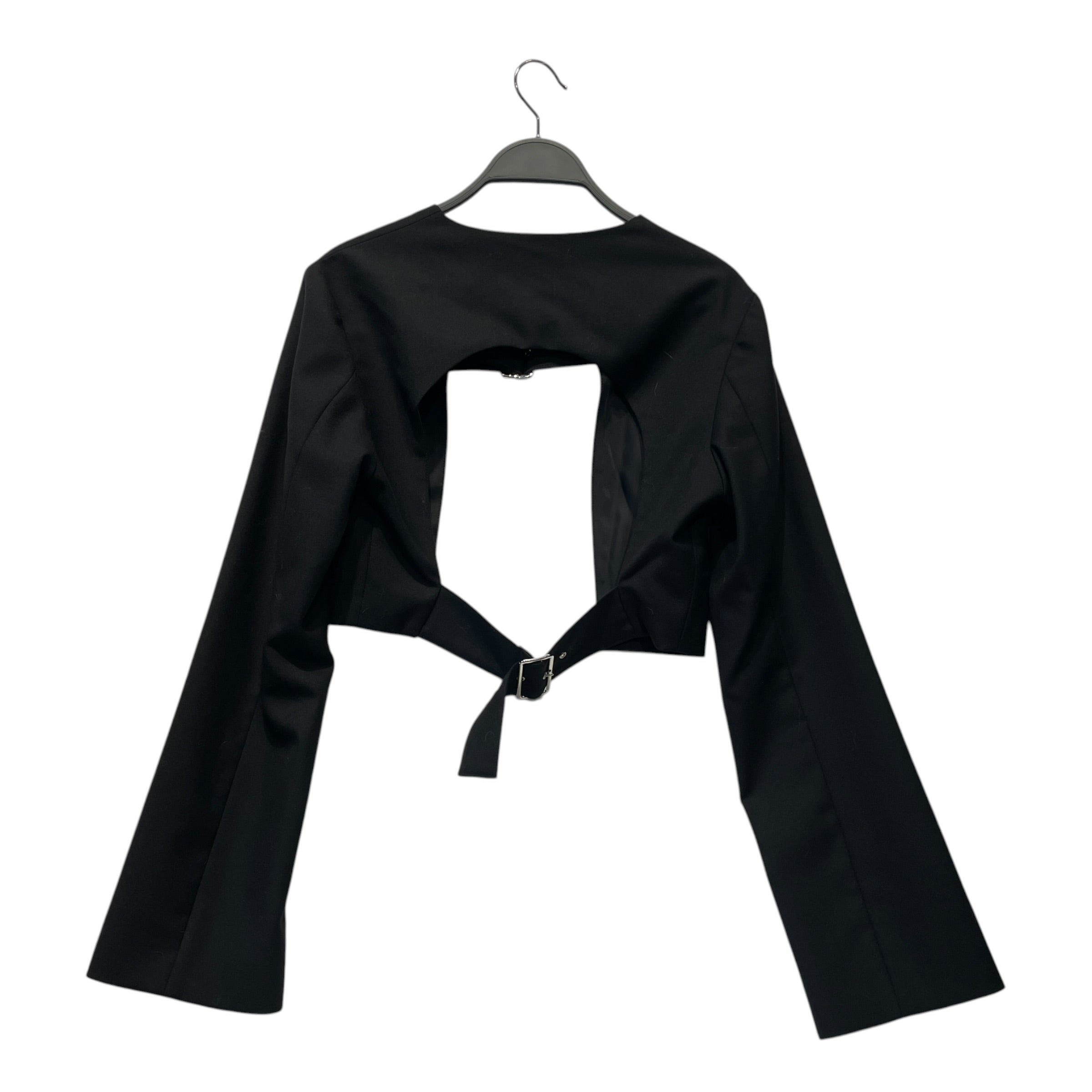 noir kei ninomiya/Jacket/M/Wool/BLK/BELTED MIDDLE view 2