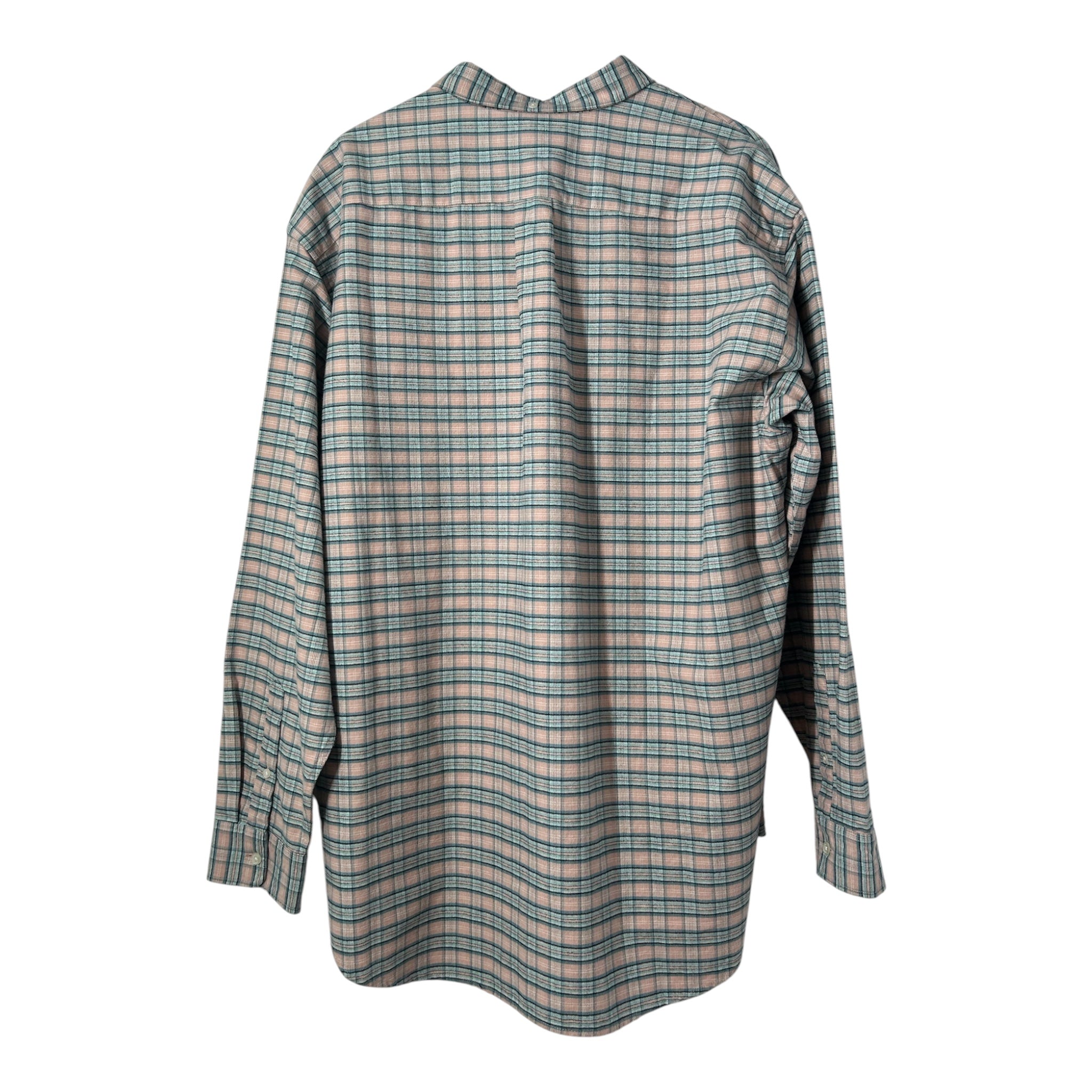 Supreme/Flannel Shirt/XL/Cotton/PNK/Plaid/BLU BLK CROWN LOGO view 2