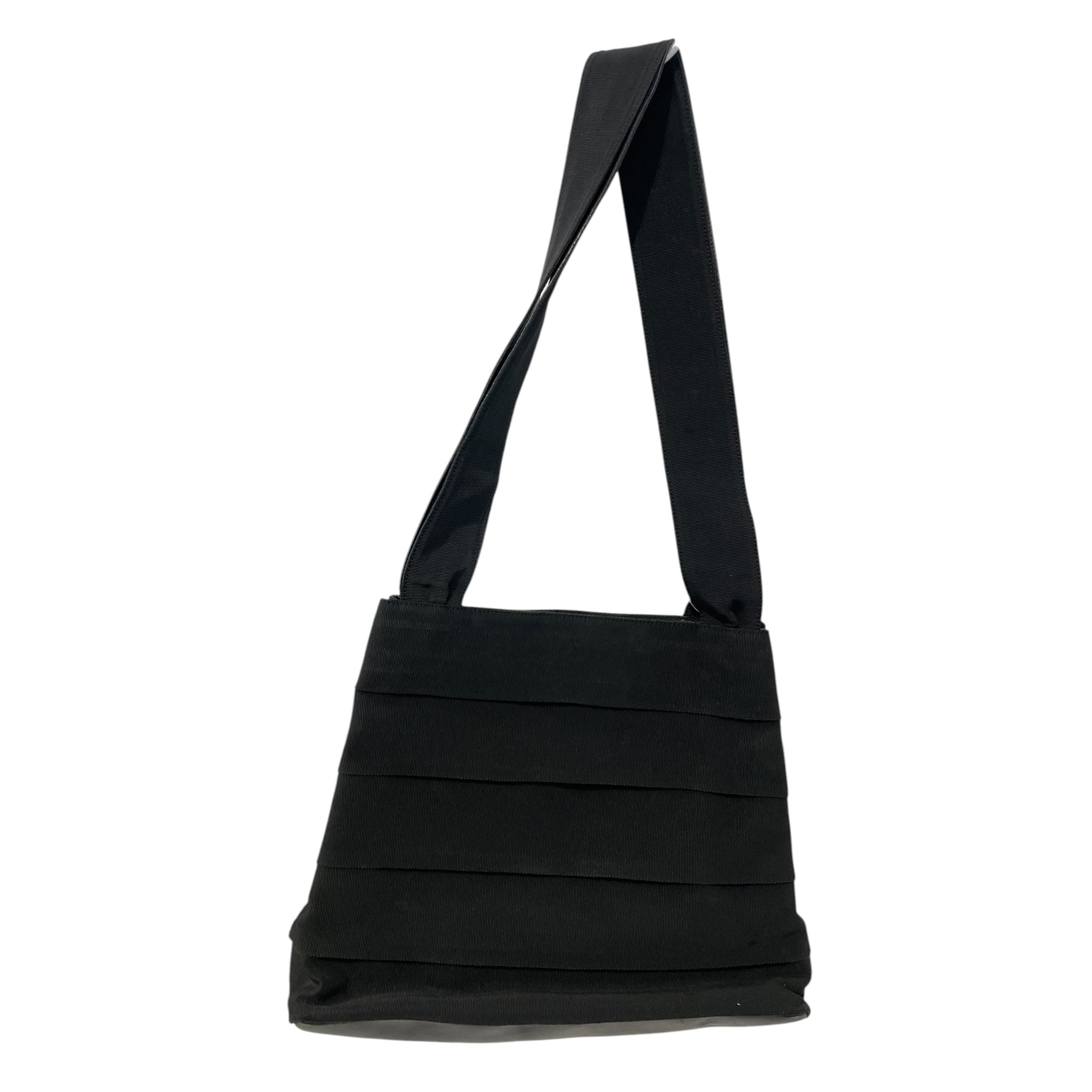 Salvatore Ferragamo/Hand Bag/Polyester/BLK/layered ribbon view 2