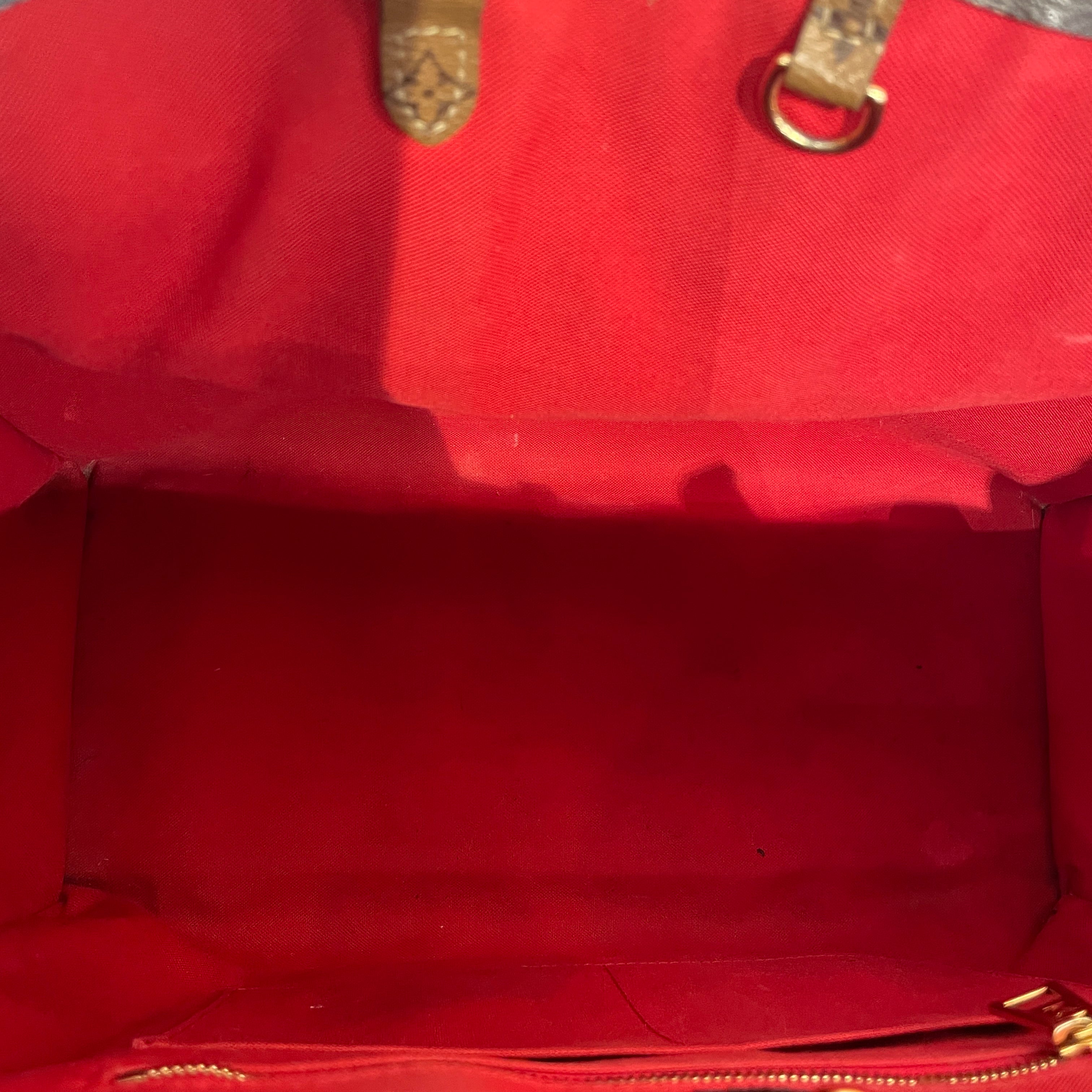 LOUIS VUITTON/Tote Bag/All Over Print/Leather/BRW/MONOGRAM REVERSE ONTHEGO view 5