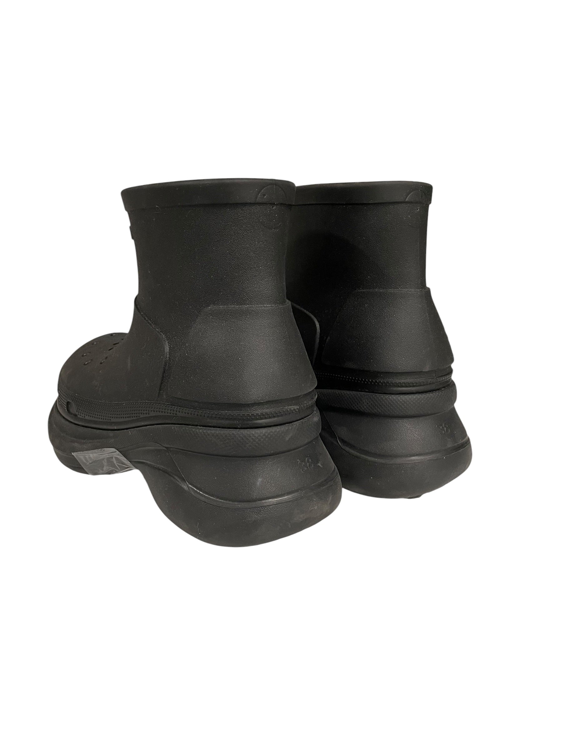 BALENCIAGA/crocs/Rain Boots/EU 38/BLK/ view 2