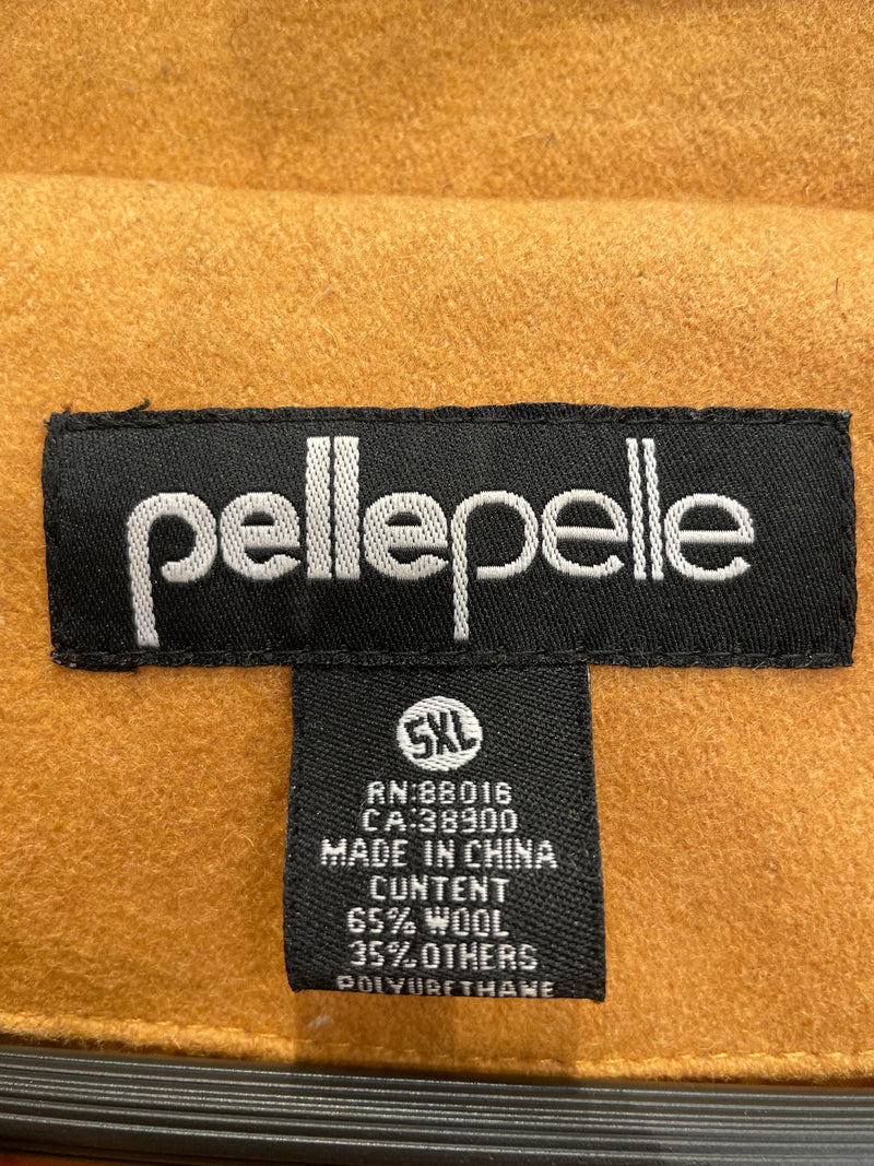 Pelle Pelle/Leather Jkt/XXXXXL/Wool/BEG/