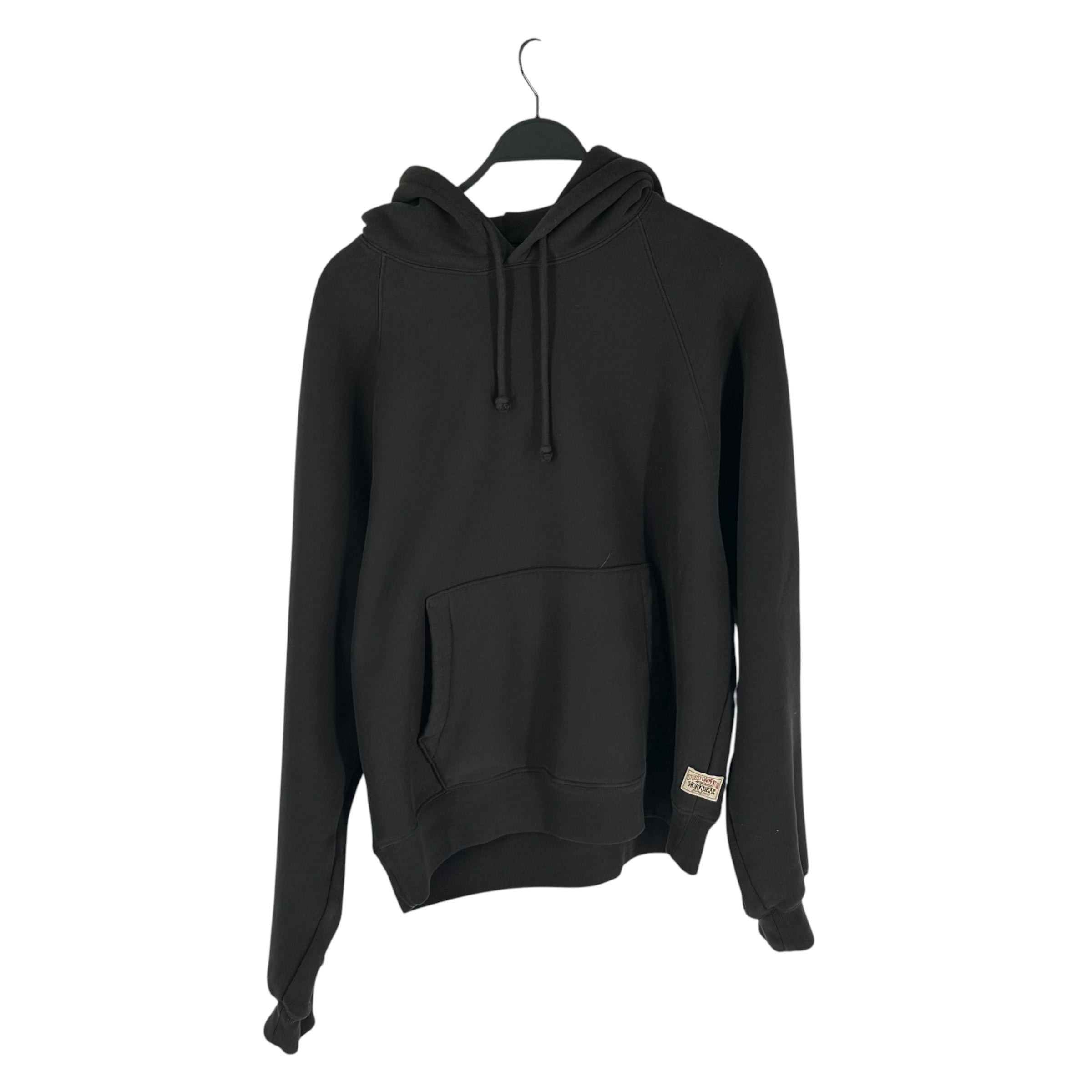 STUSSY/Hoodie/XL/Cotton/BLK/WORKWEAR PATCH view 1