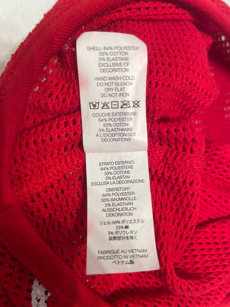 Supreme/Headwear/RED/SUPREME BALACLAVA RED MESH