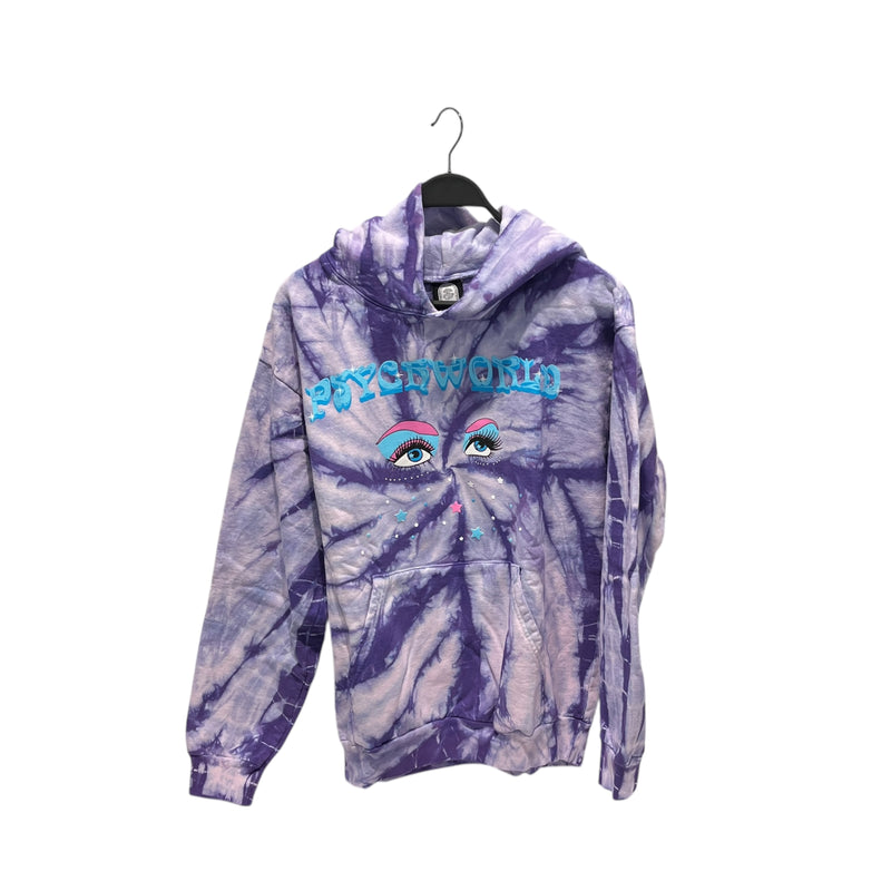 PSYCHWORLD/Hoodie/L/Cotton/PPL/STAR EYES