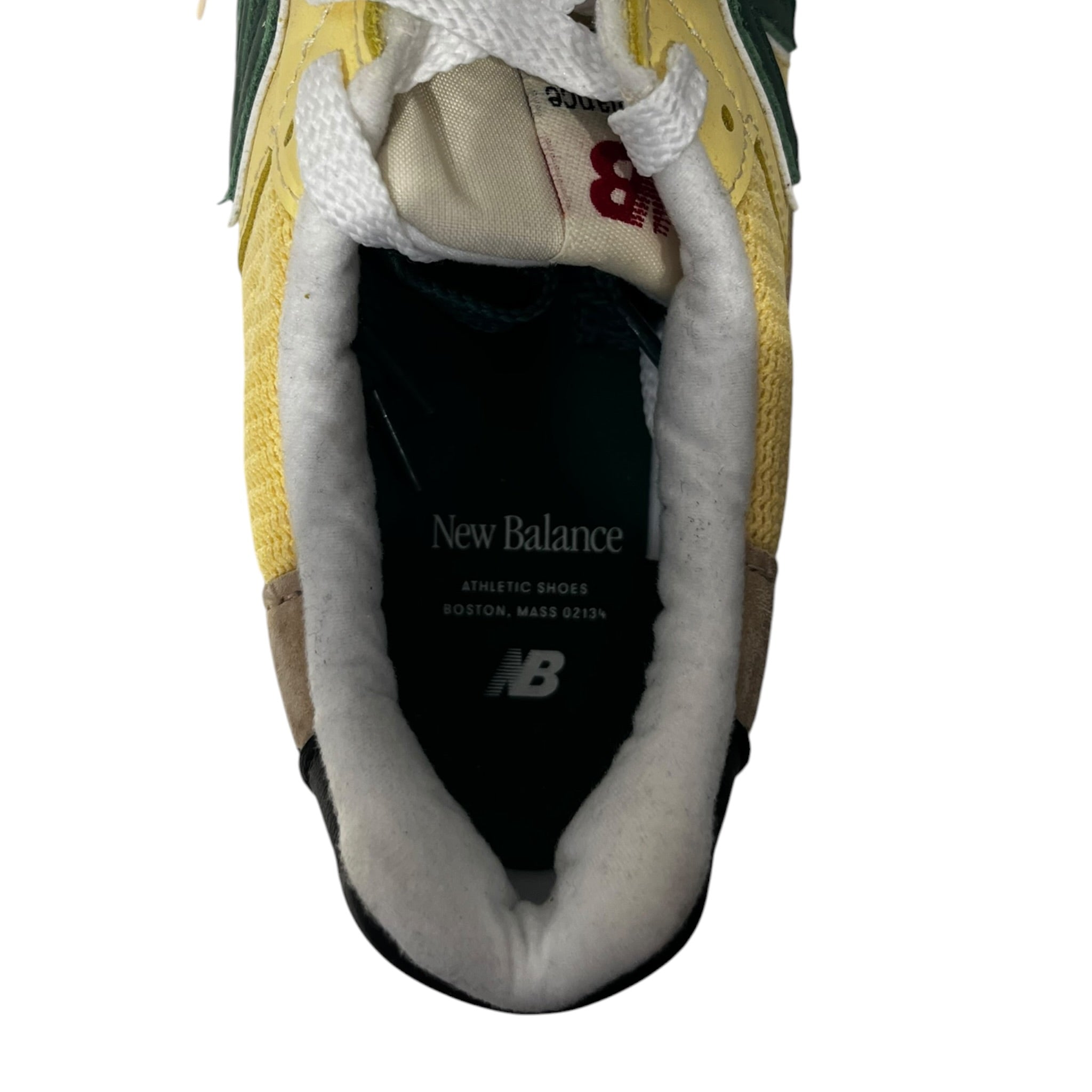 NEW BALANCE/Low-Sneakers/US 8.5/Border/Cotton/BEG/ALD 996 view 4