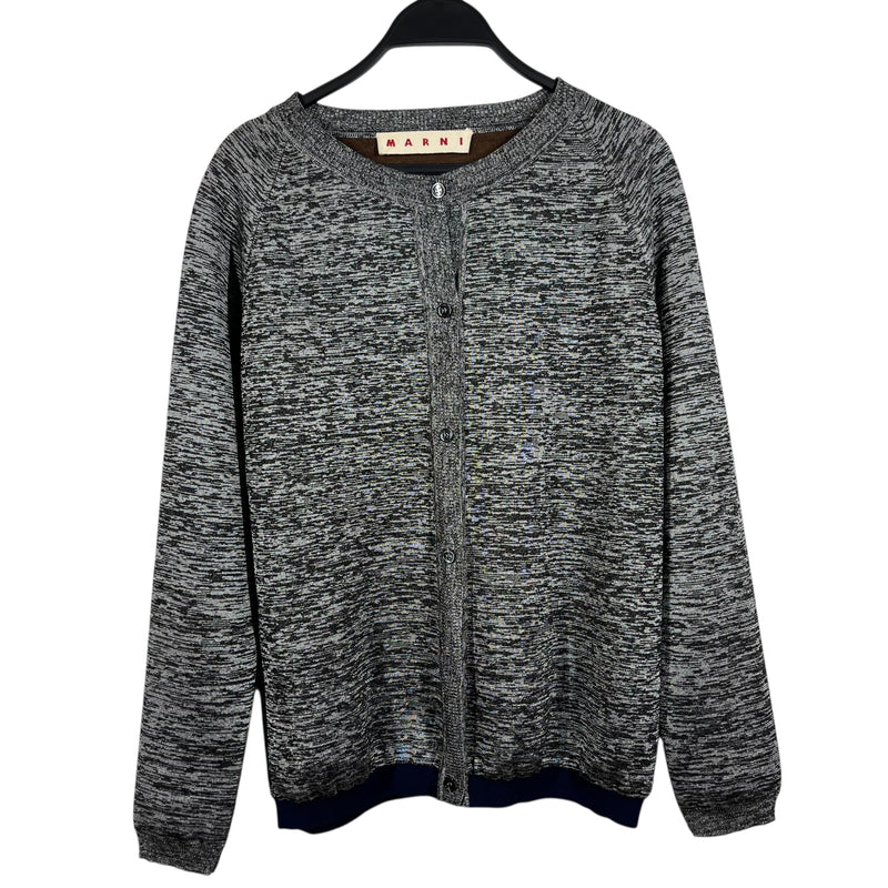 MARNI/Cardigan/40/Wool/GRY/Graphite cardigan
