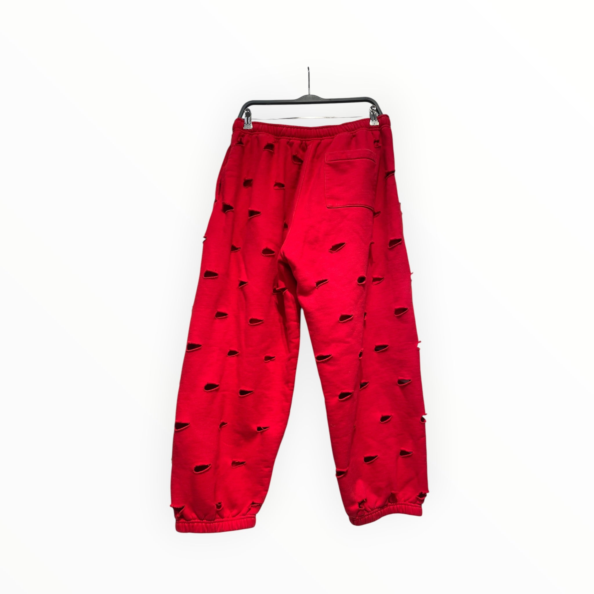 JACQUEMUS/NIKE/Pants/M/Cotton/RED/Joggers/CUT OUT view 2