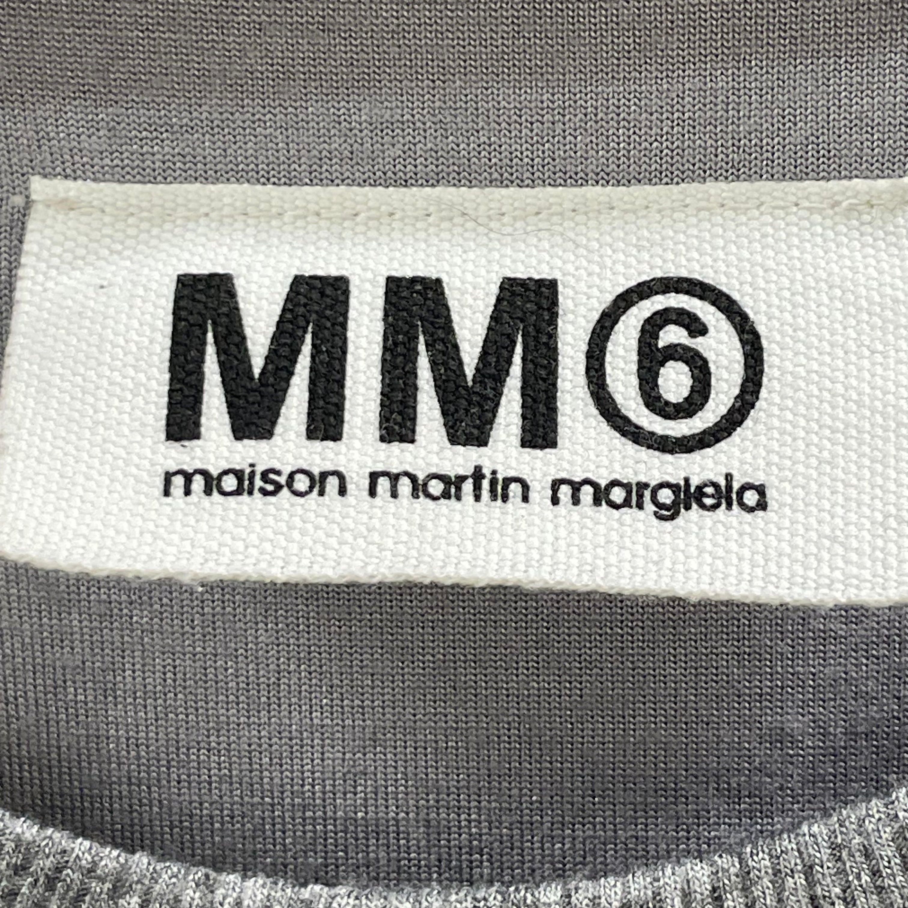 MM6/Tank Top/Cotton/GRY/DARK GRAY HEM/POCKET view 4